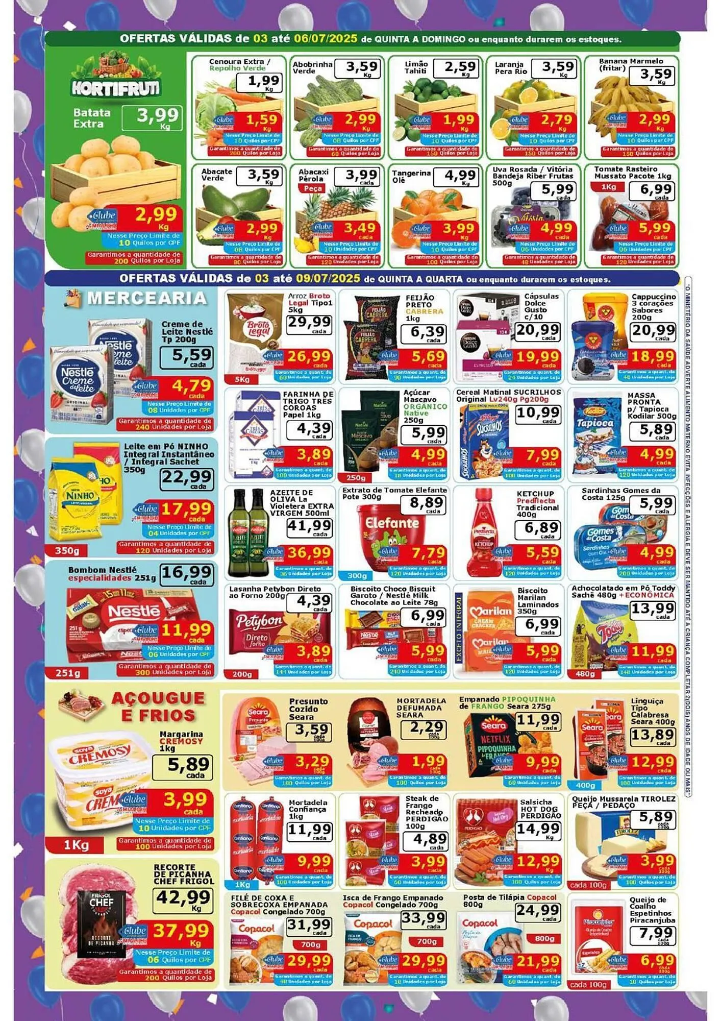 Encarte de Catálogo Mialich Supermercados 3 de julho até 6 de julho 2025 - Pagina 2