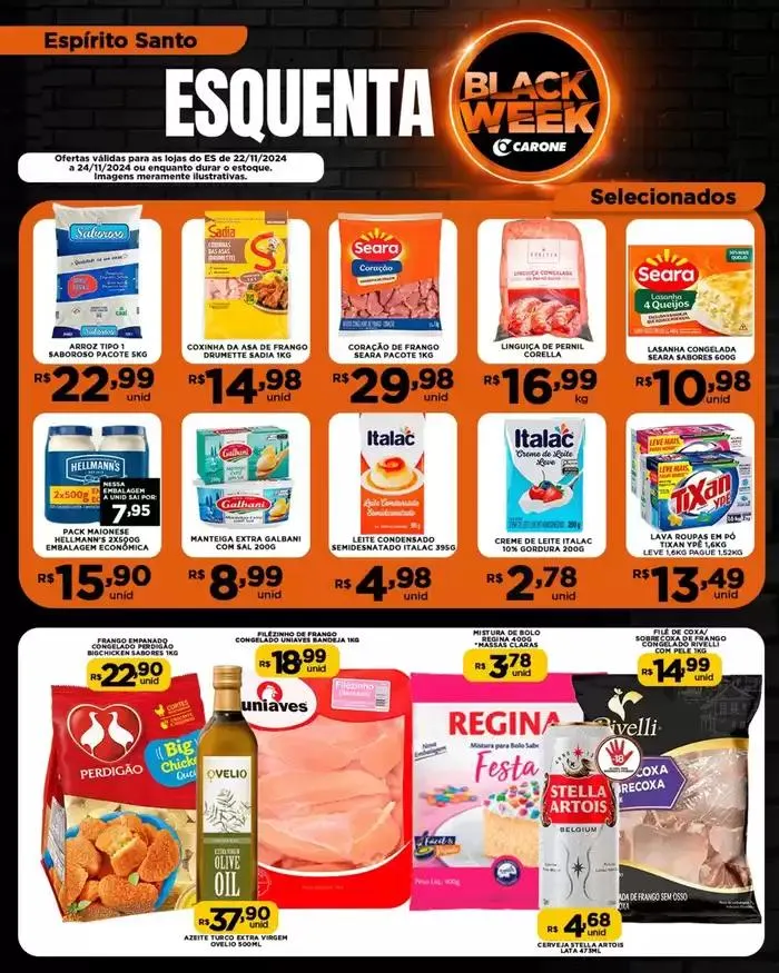 Encarte de Encarte Carone 25 de novembro até 1 de dezembro 2024 - Pagina 4
