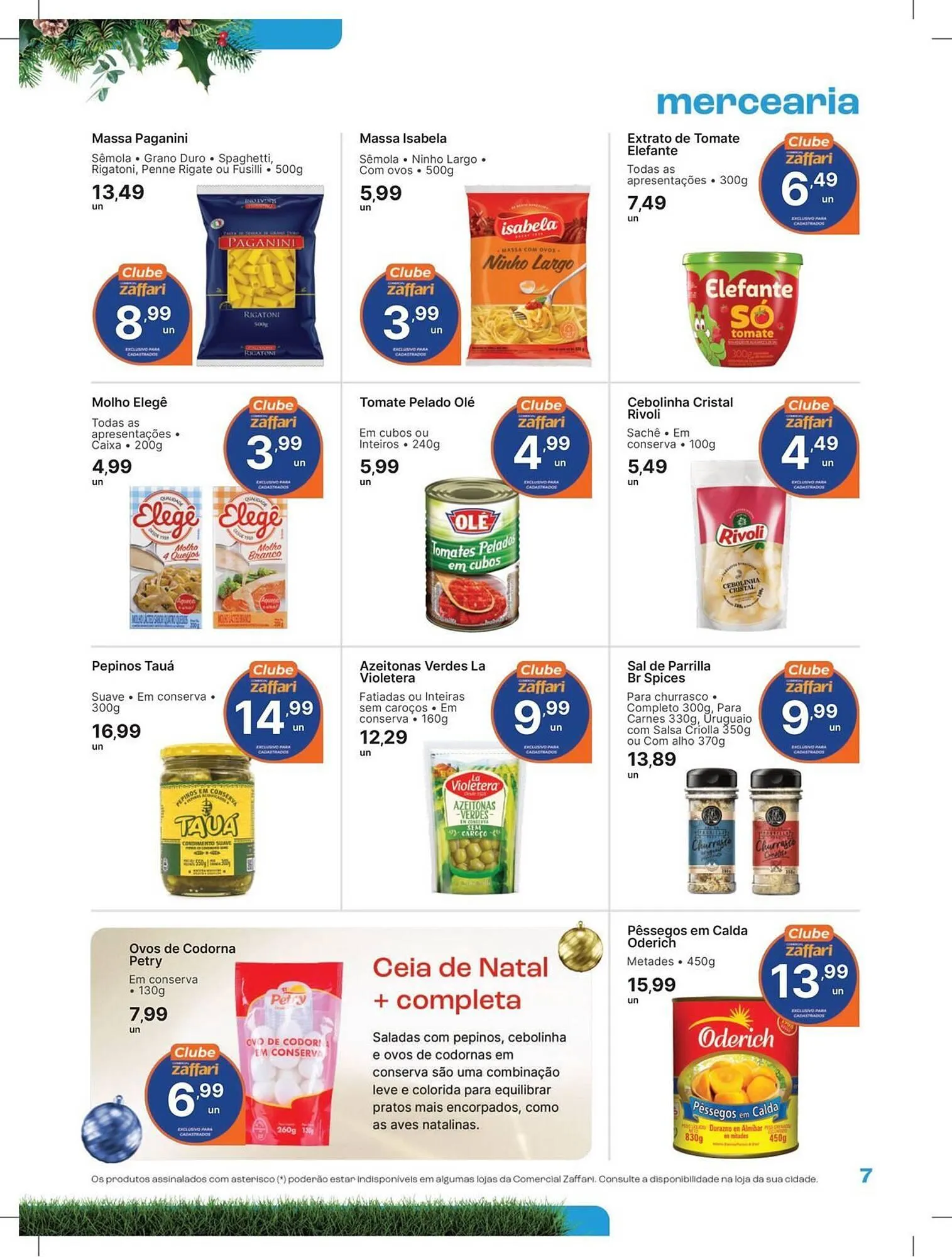 Encarte de Encarte Comercial Zaffari 12 de dezembro até 21 de dezembro 2025 - Pagina 7