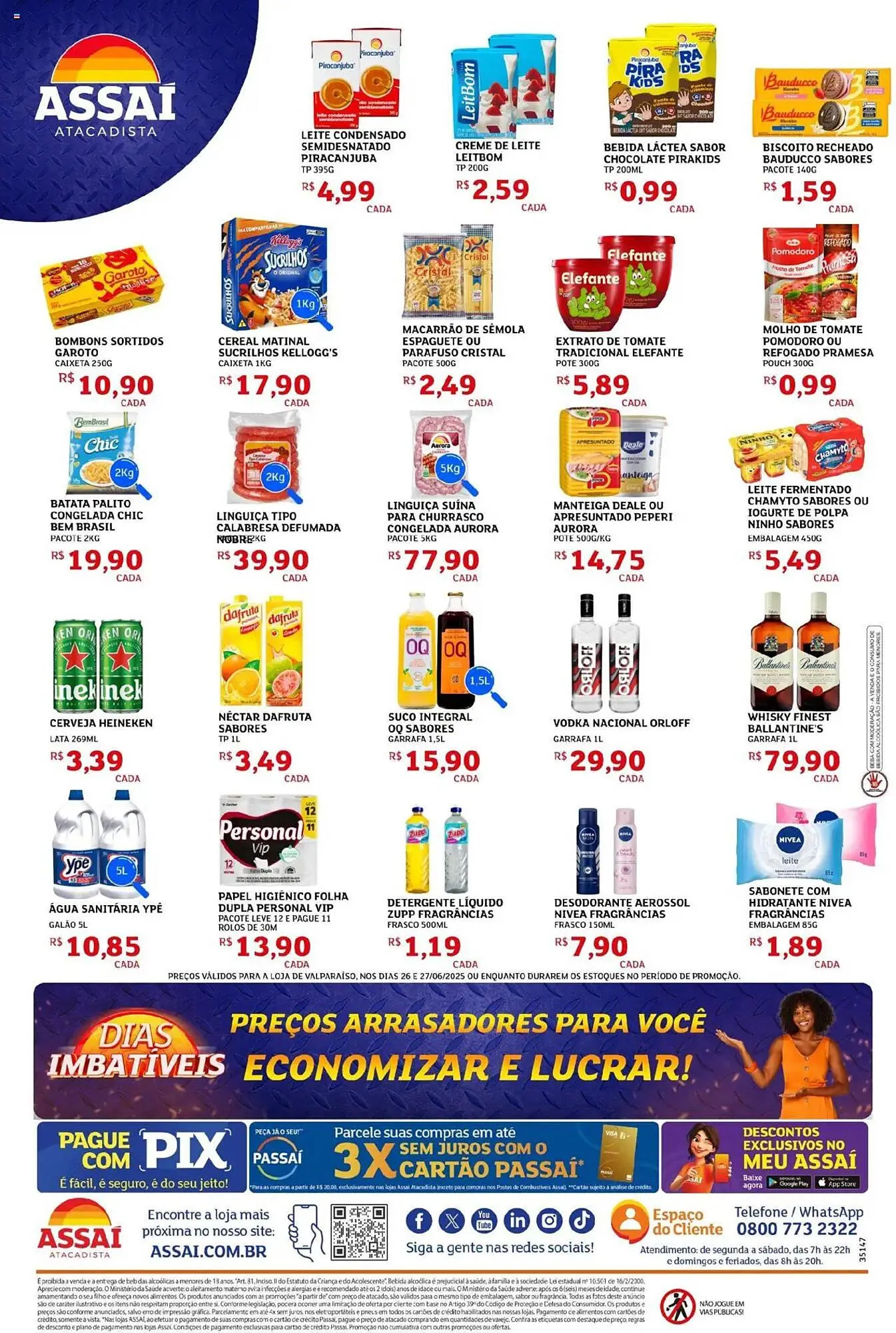 Encarte de Catálogo Assaí Atacadista 26 de junho até 27 de junho 2025 - Pagina 2