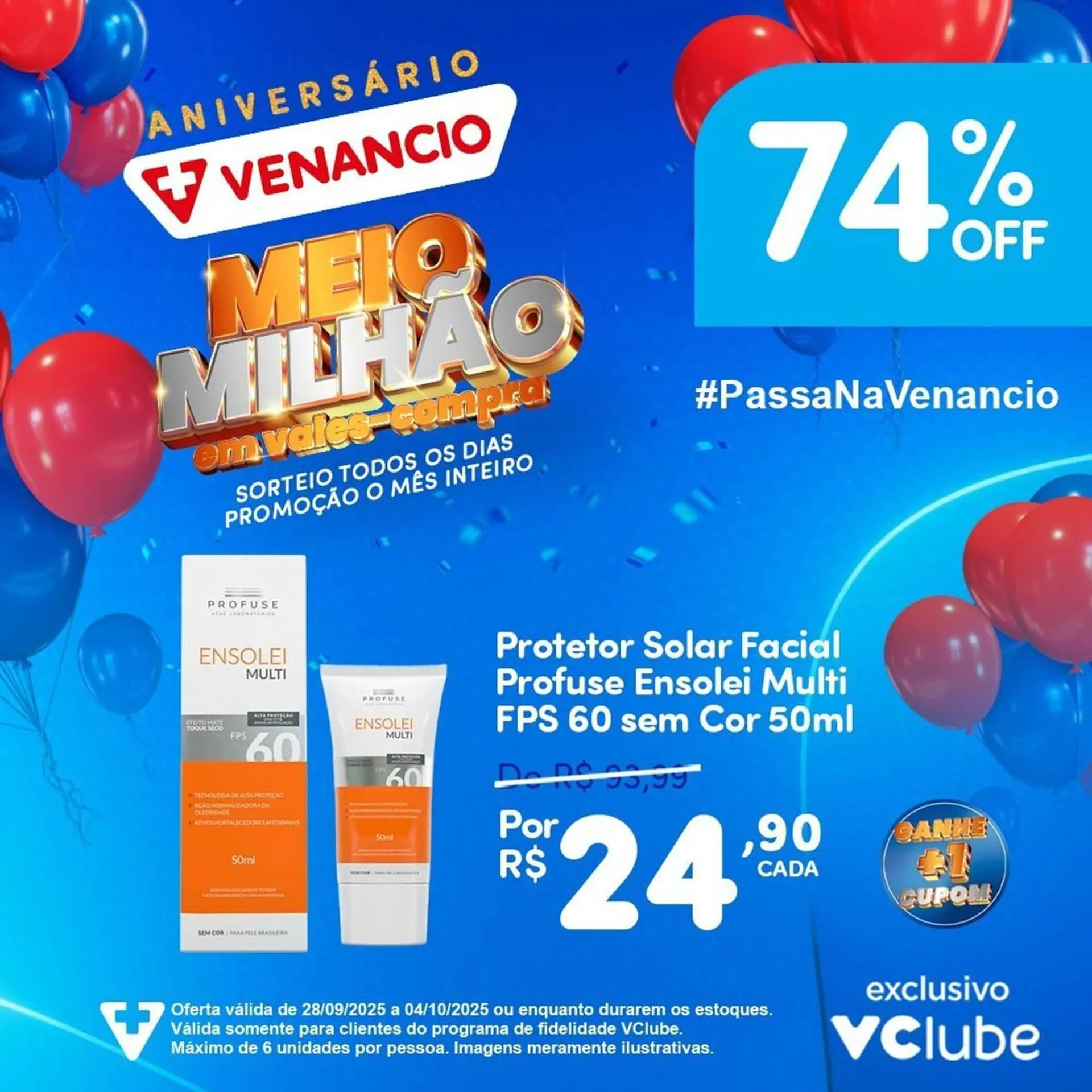Encarte de Encarte Drogaria Venancio 29 de setembro até 4 de outubro 2025 - Pagina 6