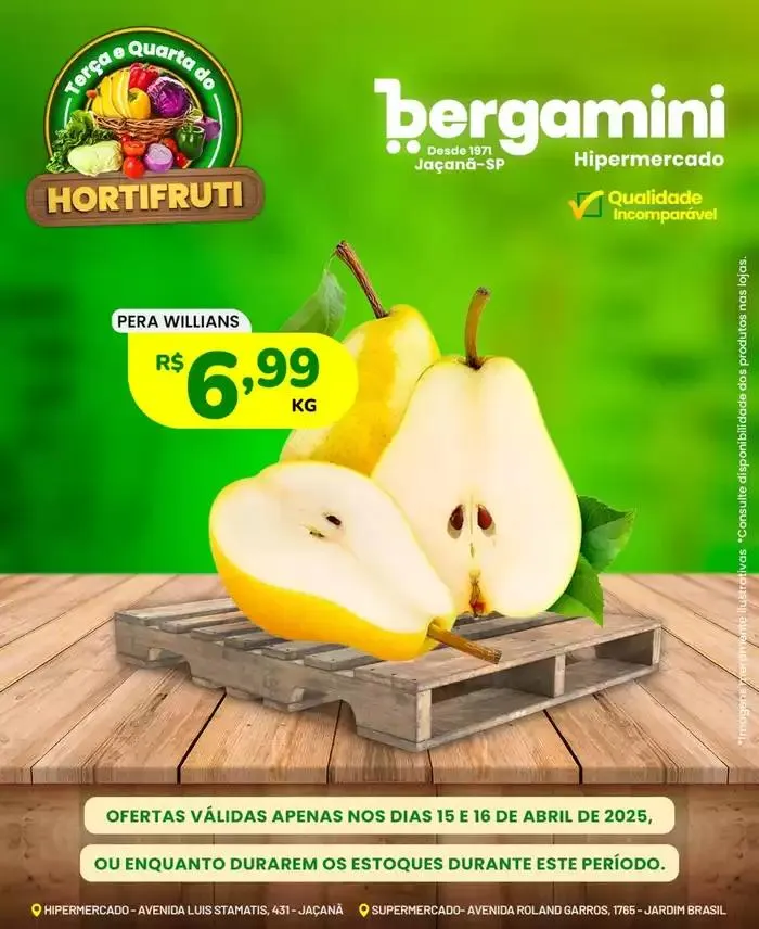 Encarte de Encarte Supermercado Bergamini 15 de abril até 16 de abril 2025 - Pagina 4