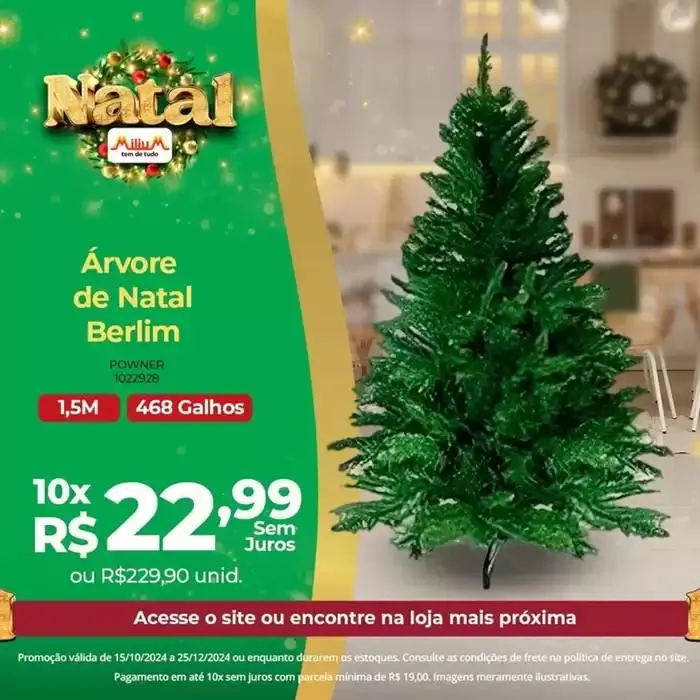 Encarte de Natal Milium 18 de novembro até 25 de dezembro 2024 - Pagina 1