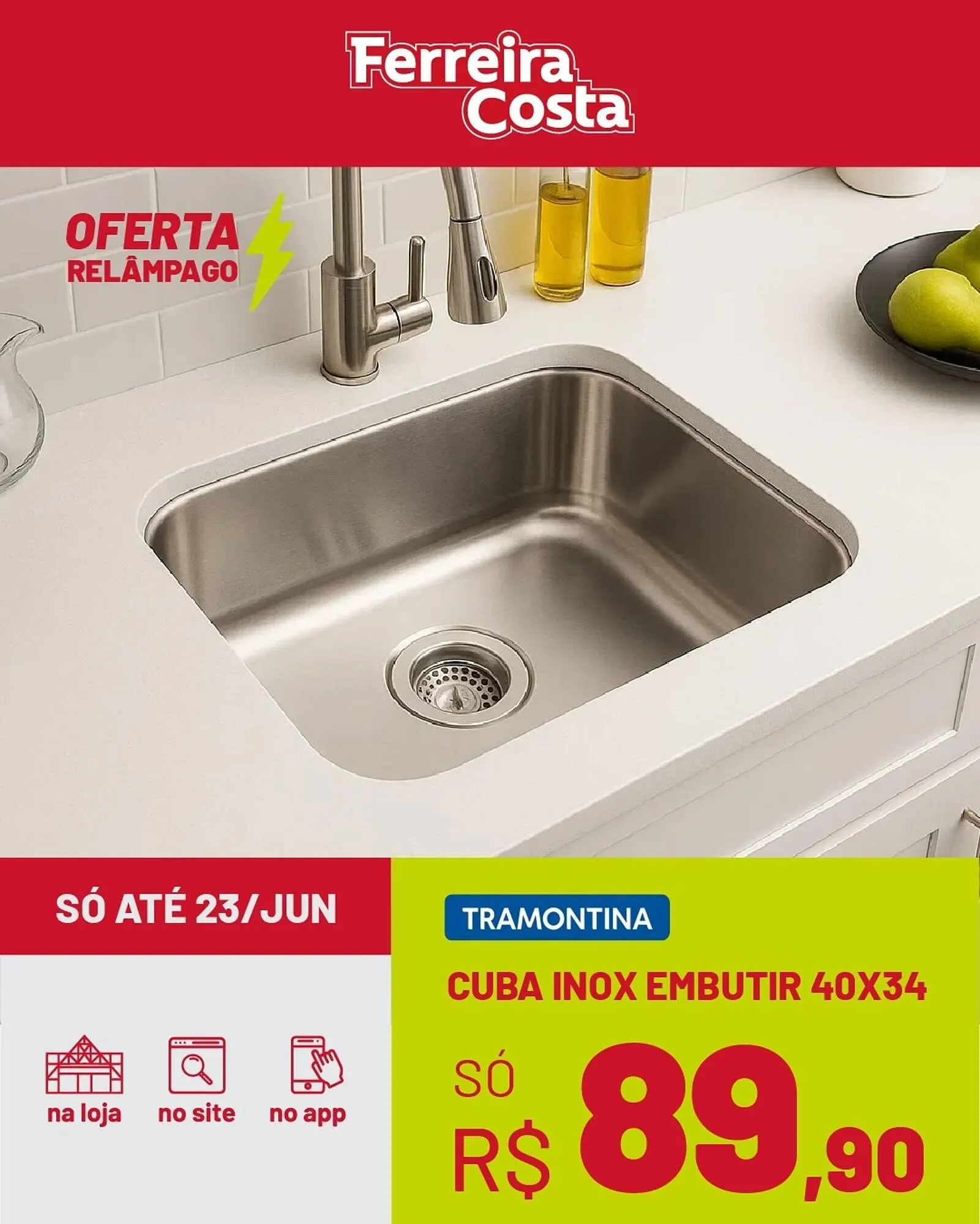 Encarte de Catálogo Ferreira Costa 19 de junho até 23 de junho 2025 - Pagina 5