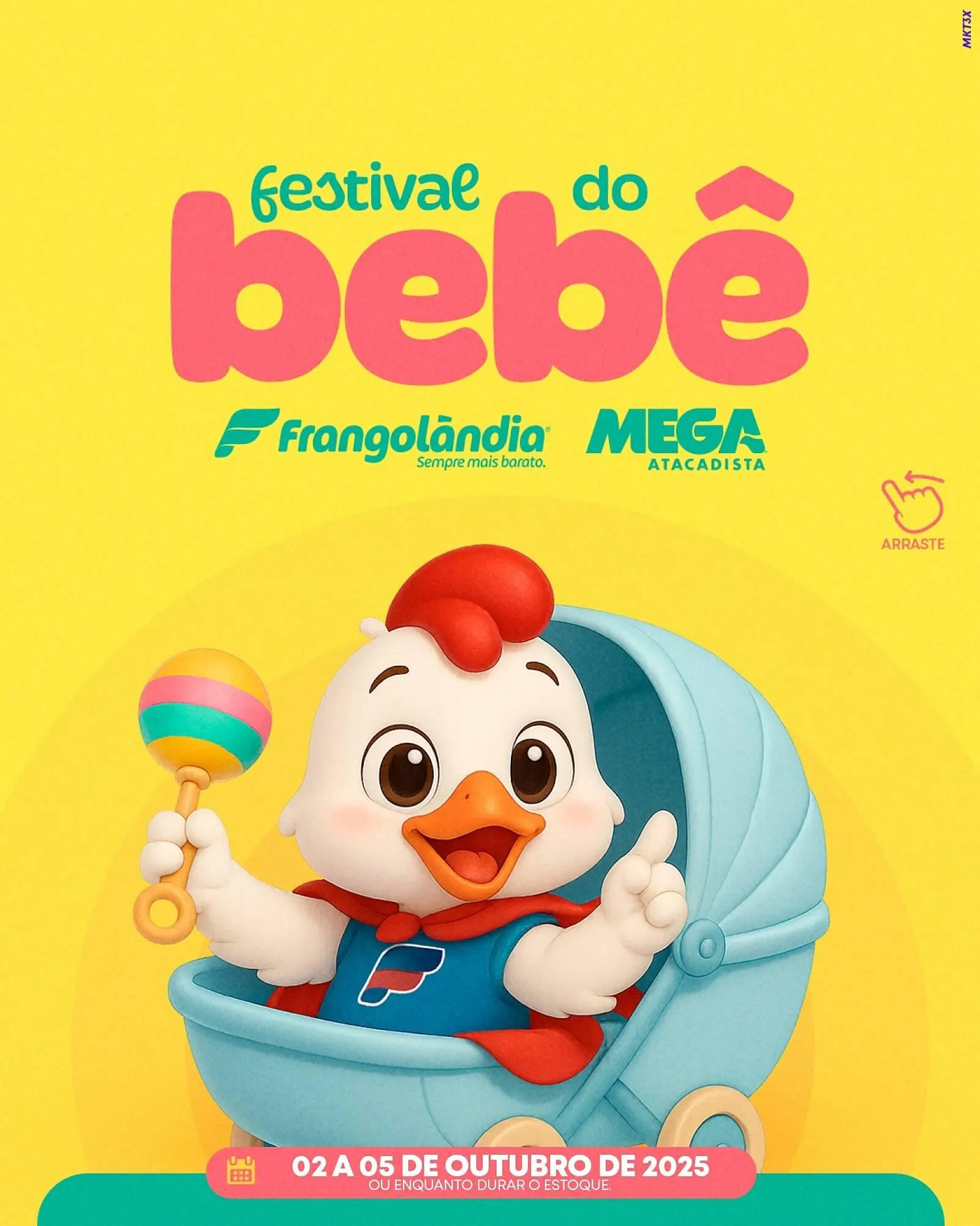 Encarte de Encarte Frangolândia 1 de outubro até 5 de outubro 2025 - Pagina 1