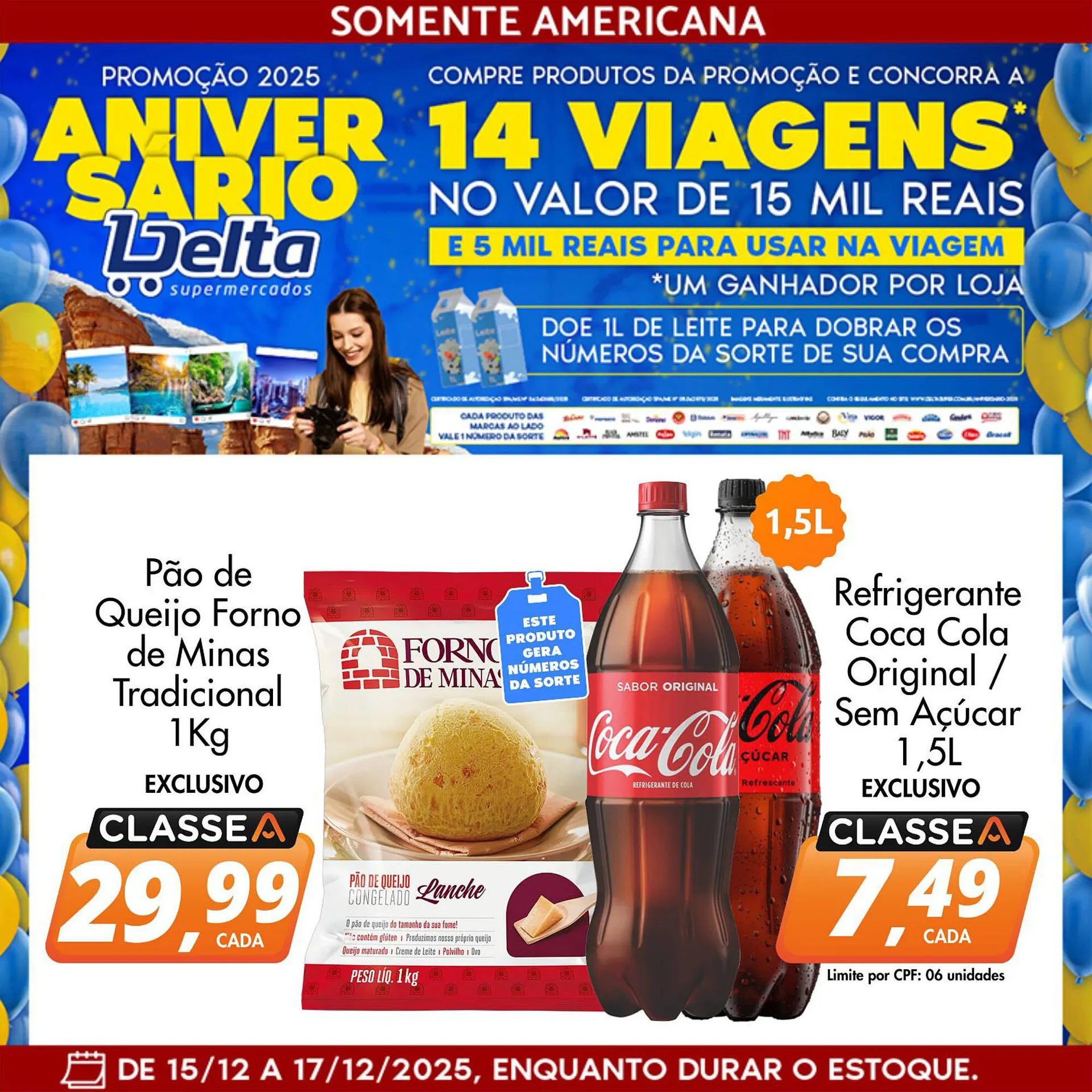 Encarte de Catálogo Delta Supermercados 15 de dezembro até 17 de dezembro 2025 - Pagina 5