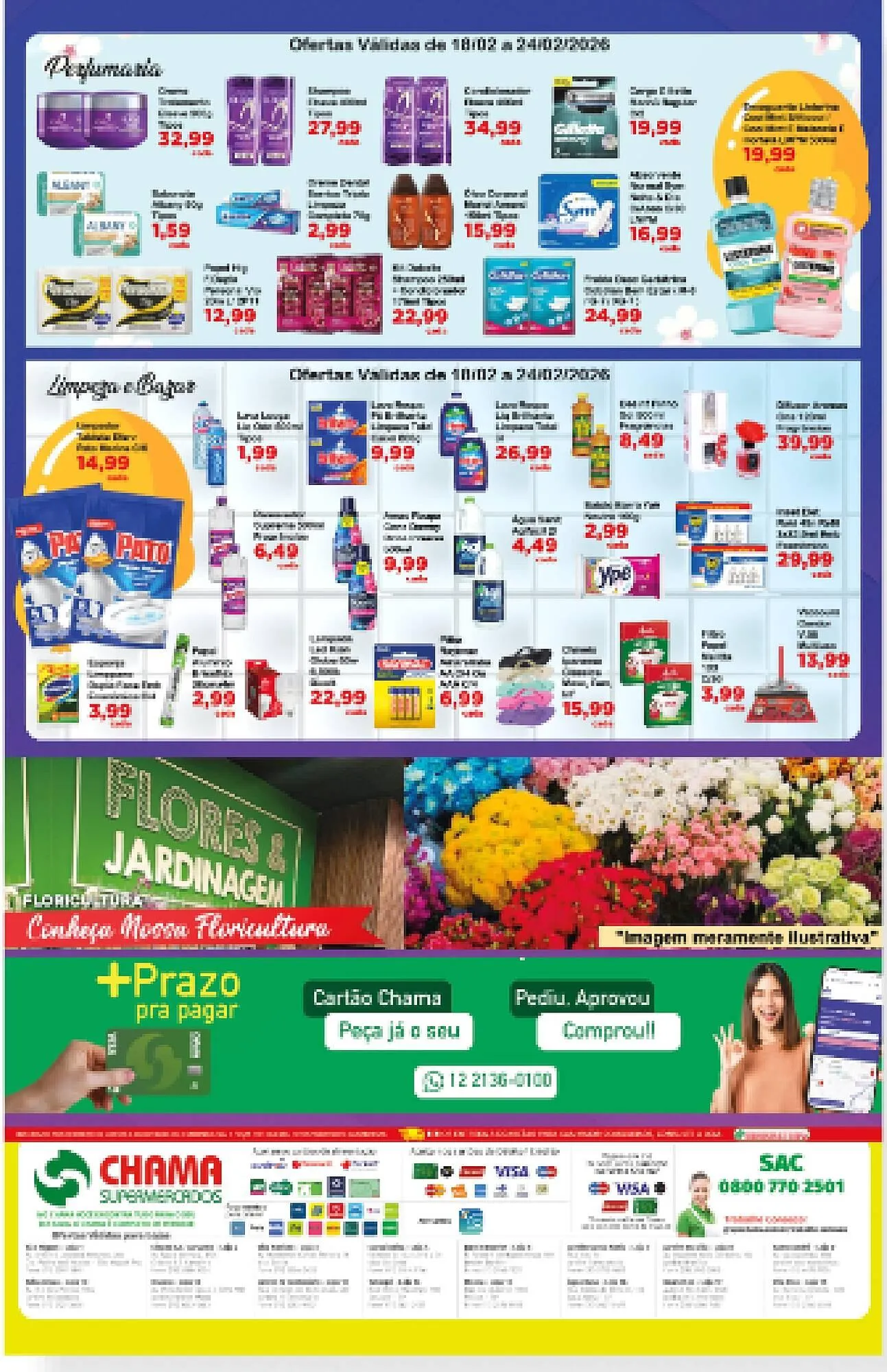 Encarte de Catálogo Chama Supermercados 18 de fevereiro até 24 de fevereiro 2026 - Pagina 4
