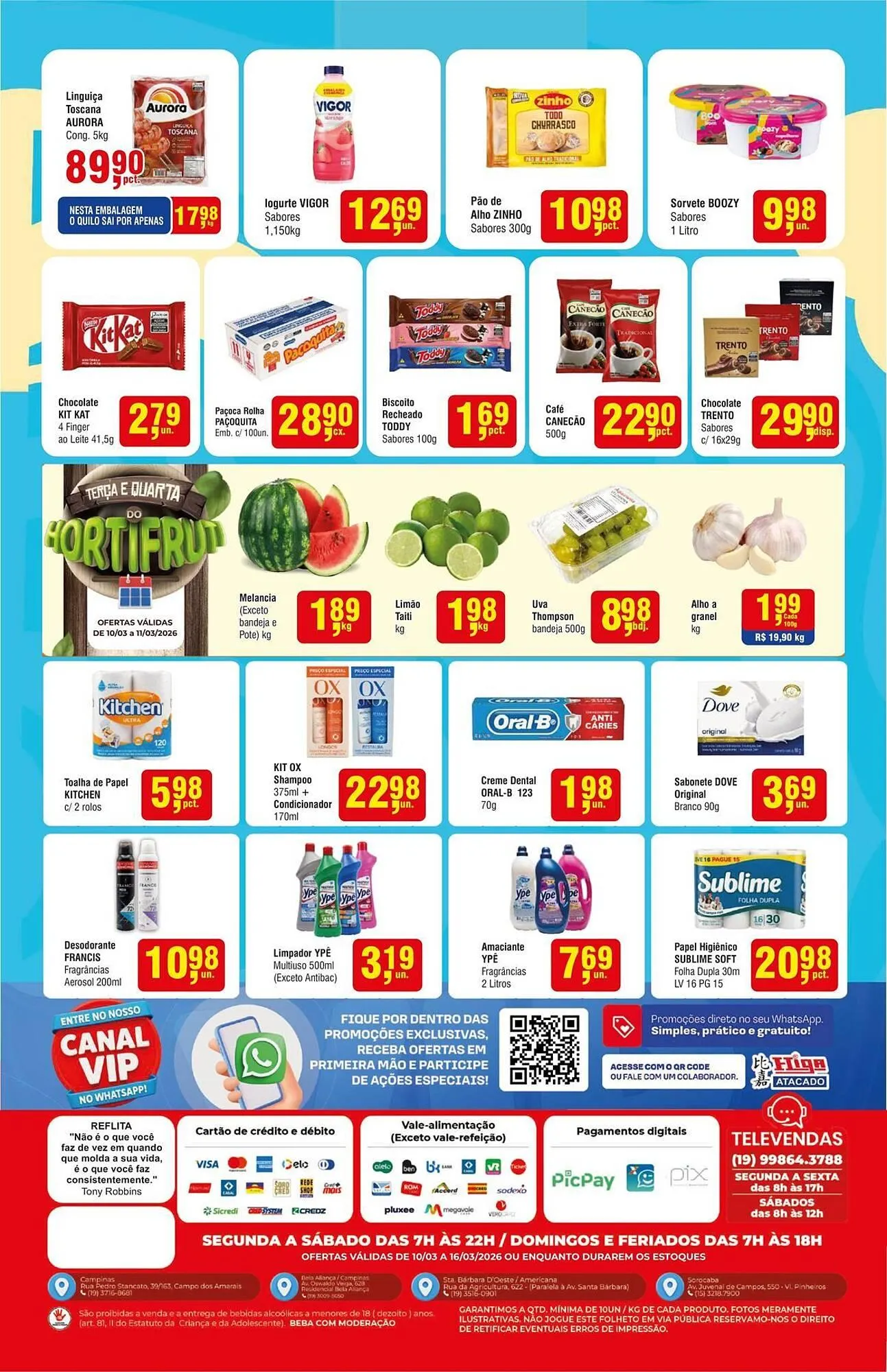 Encarte de Folheto Higa Atacado 10 de março até 16 de março 2026 - Pagina 2