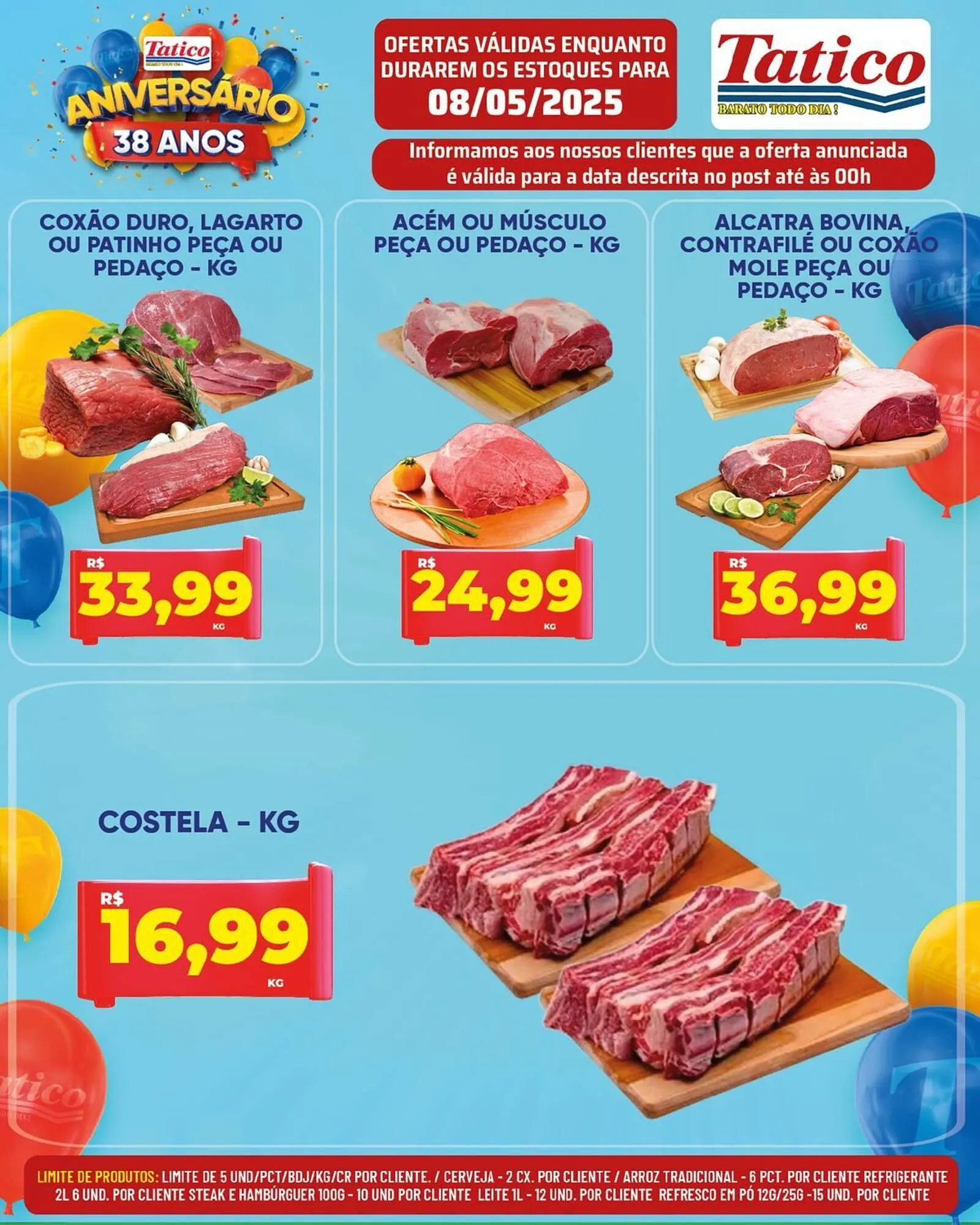 Encarte de Catálogo Tatico 8 de maio até 11 de maio 2025 - Pagina 13
