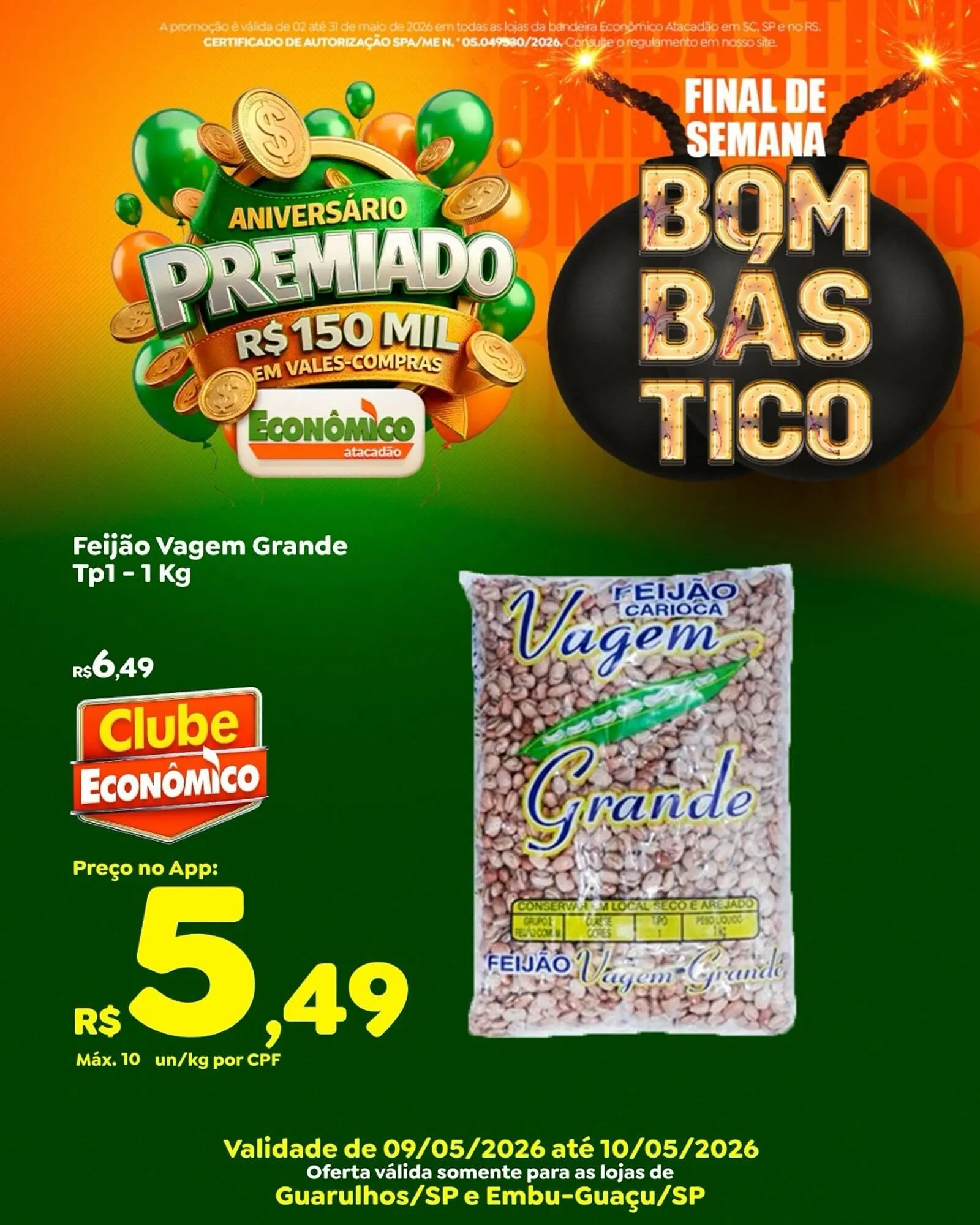 Encarte de Catálogo Econômico Atacadão 9 de maio até 10 de maio 2026 - Pagina 6