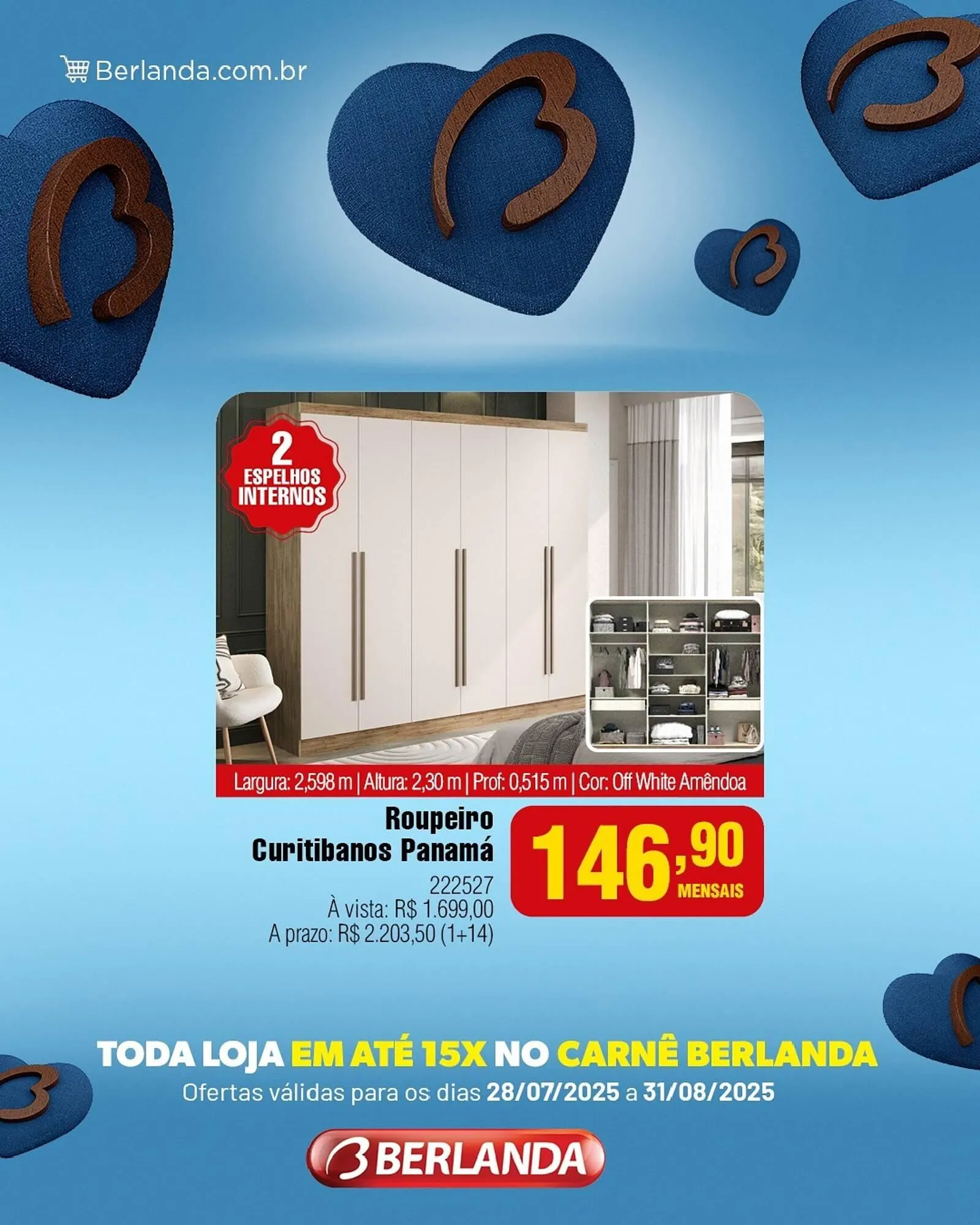 Encarte de Catálogo Berlanda 12 de agosto até 31 de agosto 2025 - Pagina 4