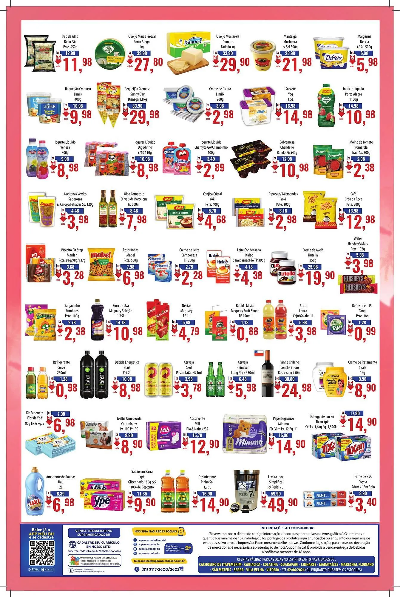 Encarte de Catálogo Supermercados BH 16 de maio até 2 de junho 2024 - Pagina 2