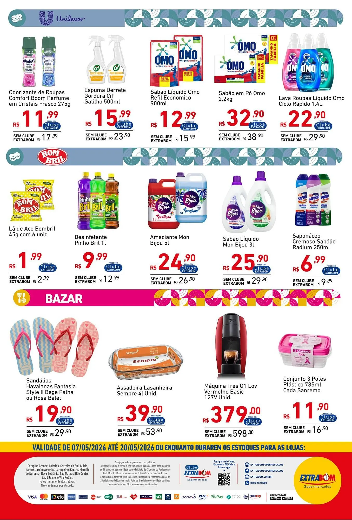Encarte de Catálogo Extrabom Supermercados 6 de maio até 20 de maio 2026 - Pagina 10