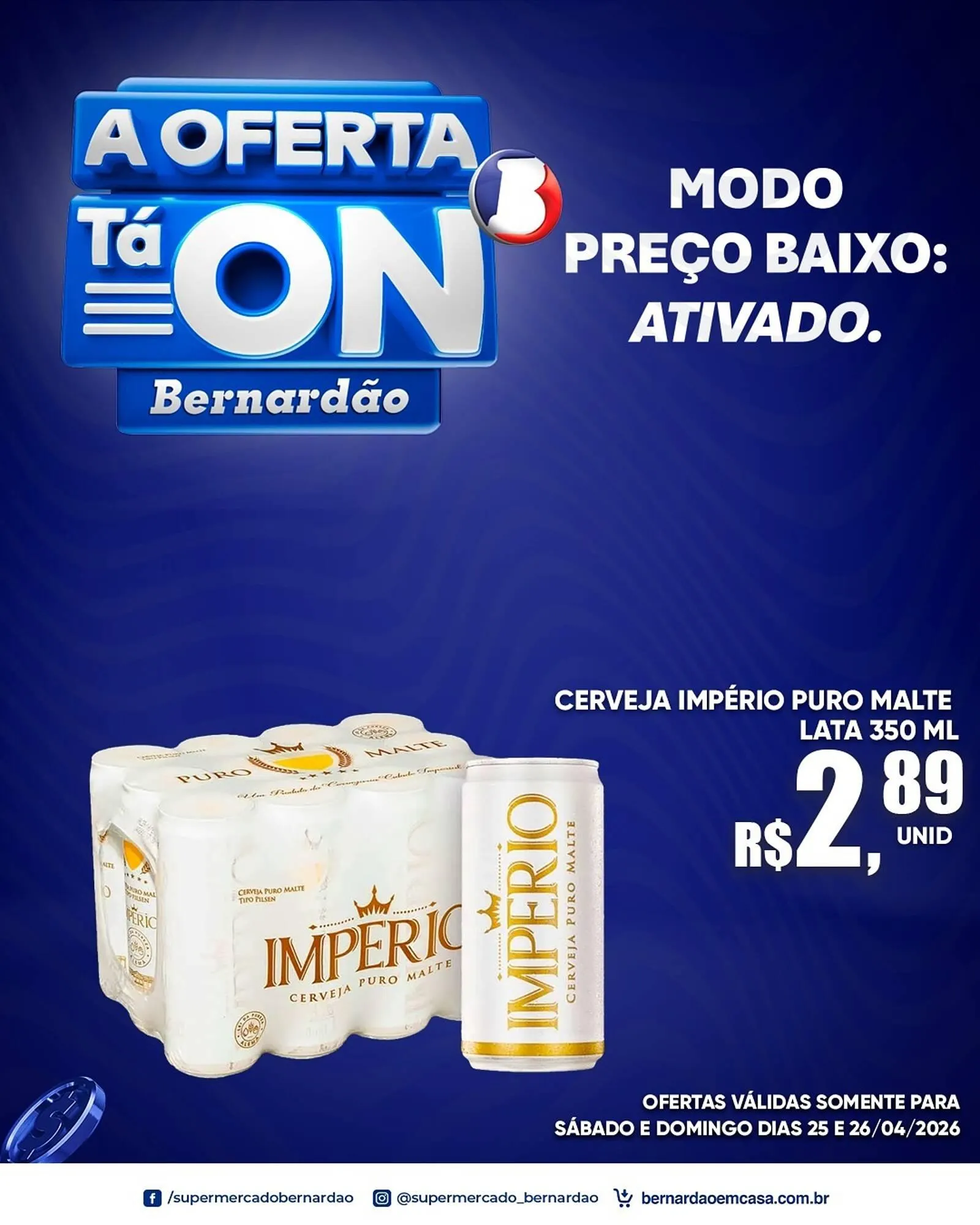 Encarte de Catálogo Supermercado Bernardão 25 de abril até 26 de abril 2026 - Pagina 2