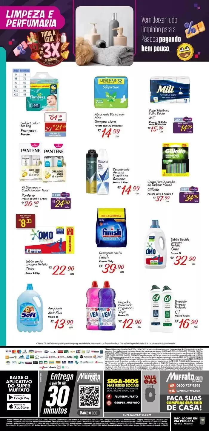 Encarte de Promoções especiais em andamento 4 de abril até 13 de abril 2025 - Pagina 20
