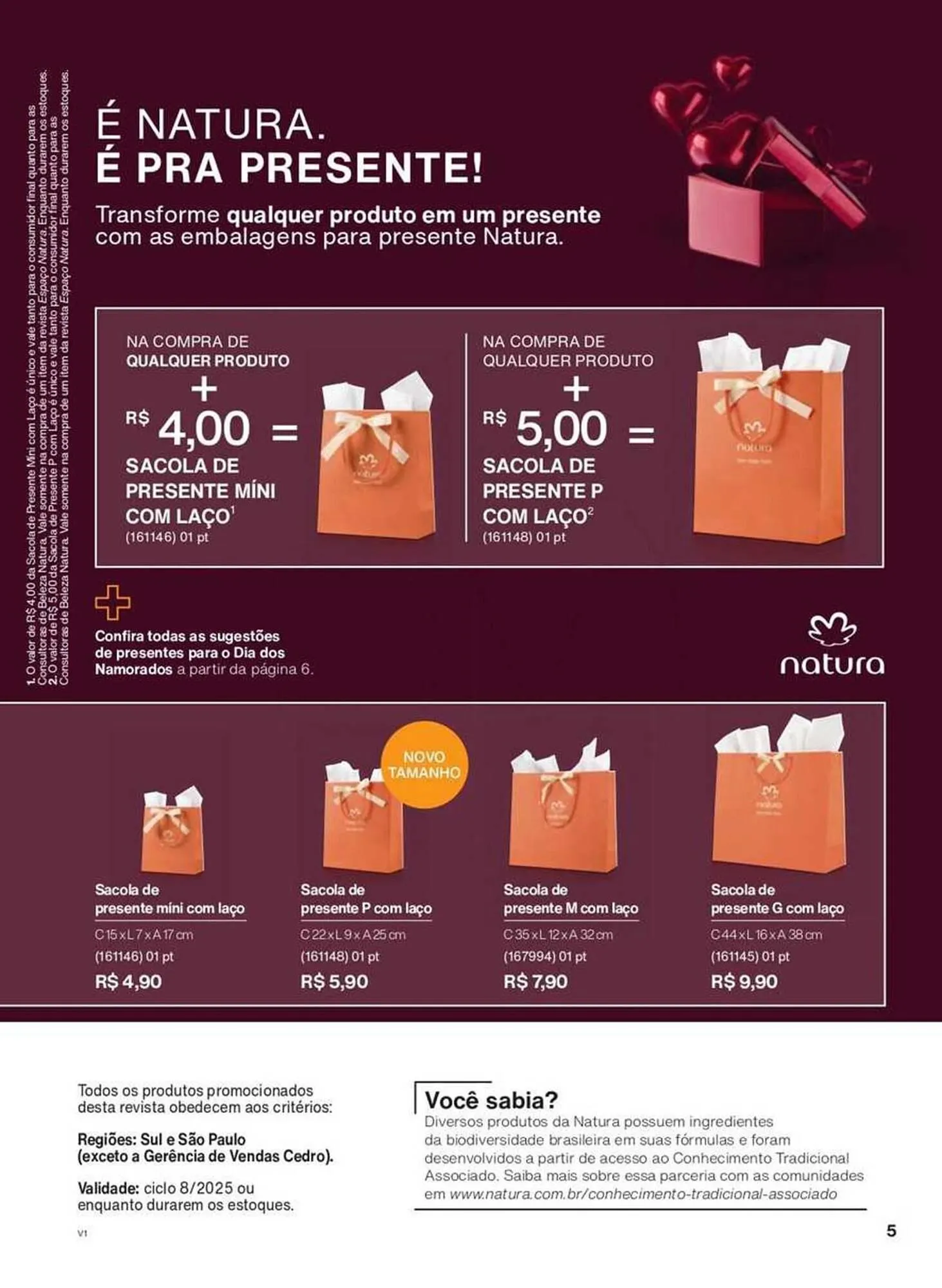 Encarte de Catálogo Natura 24 de abril até 30 de maio 2025 - Pagina 5