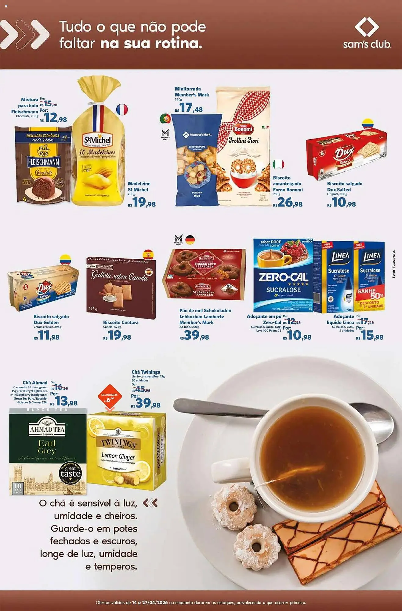 Encarte de Folheto Sam's Club 14 de abril até 27 de abril 2026 - Pagina 7
