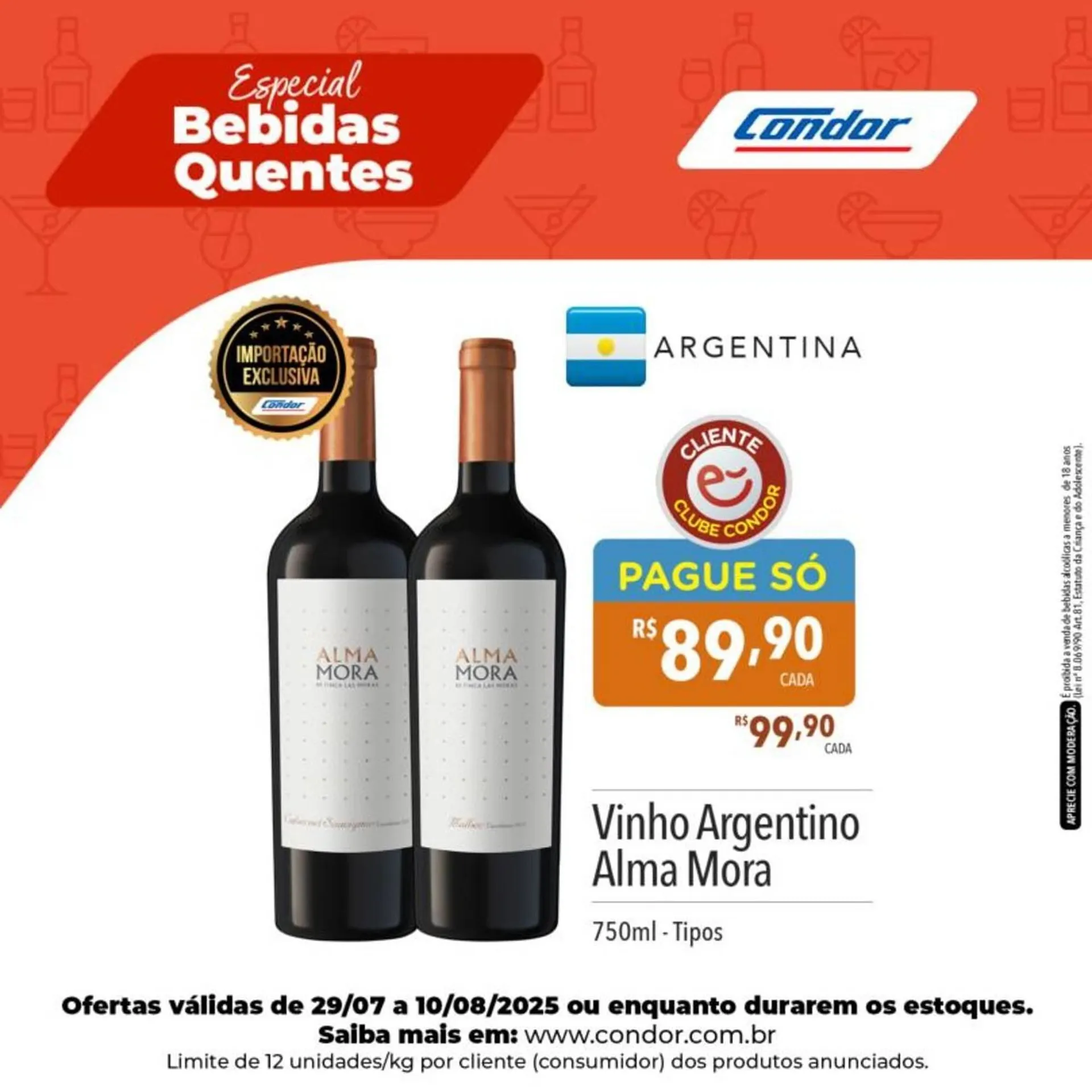 Encarte de Catálogo Supermercados Condor 29 de julho até 10 de agosto 2025 - Pagina 4