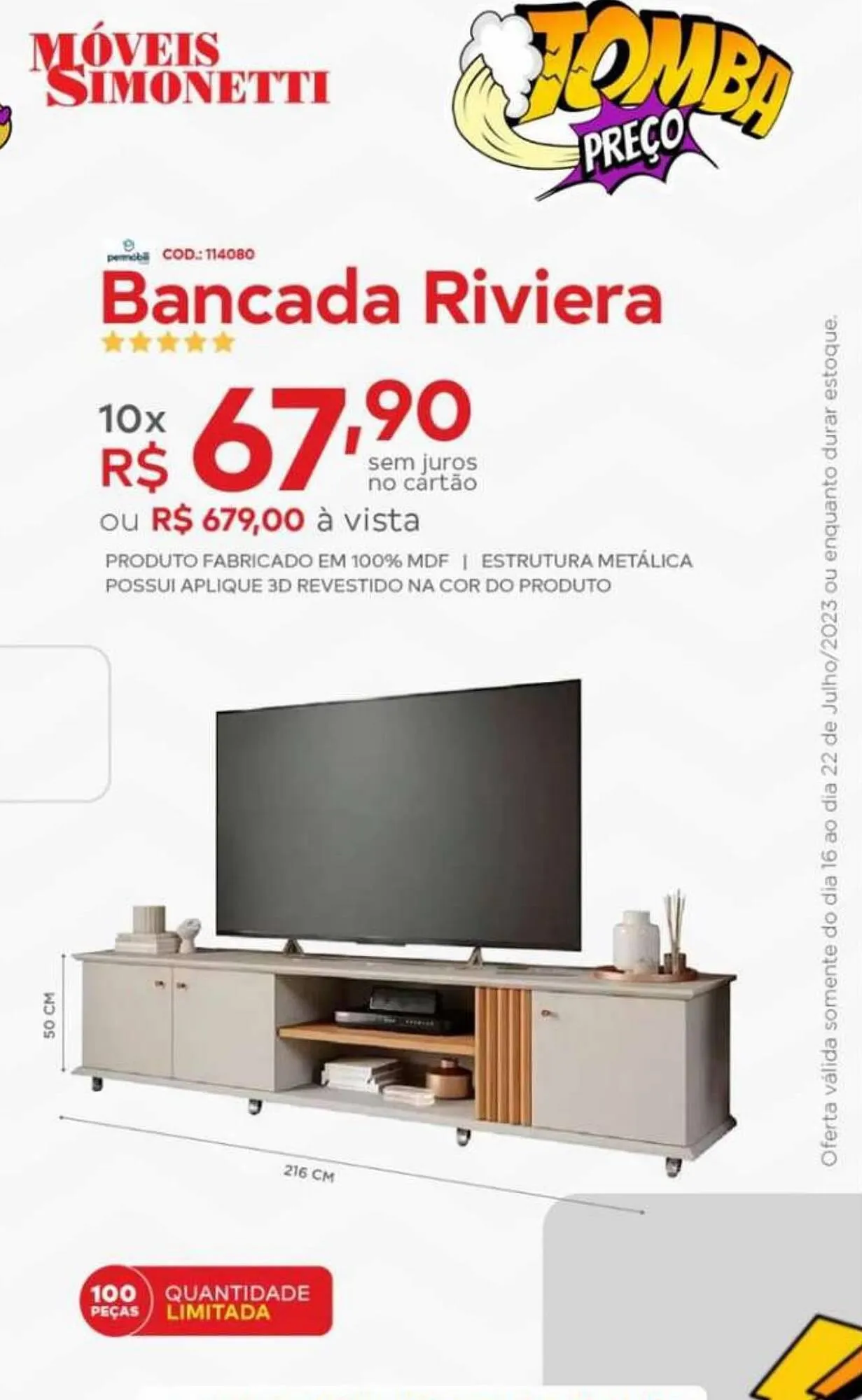 Encarte de Catálogo Móveis Simonetti 18 de julho até 22 de julho 2023 - Pagina 9