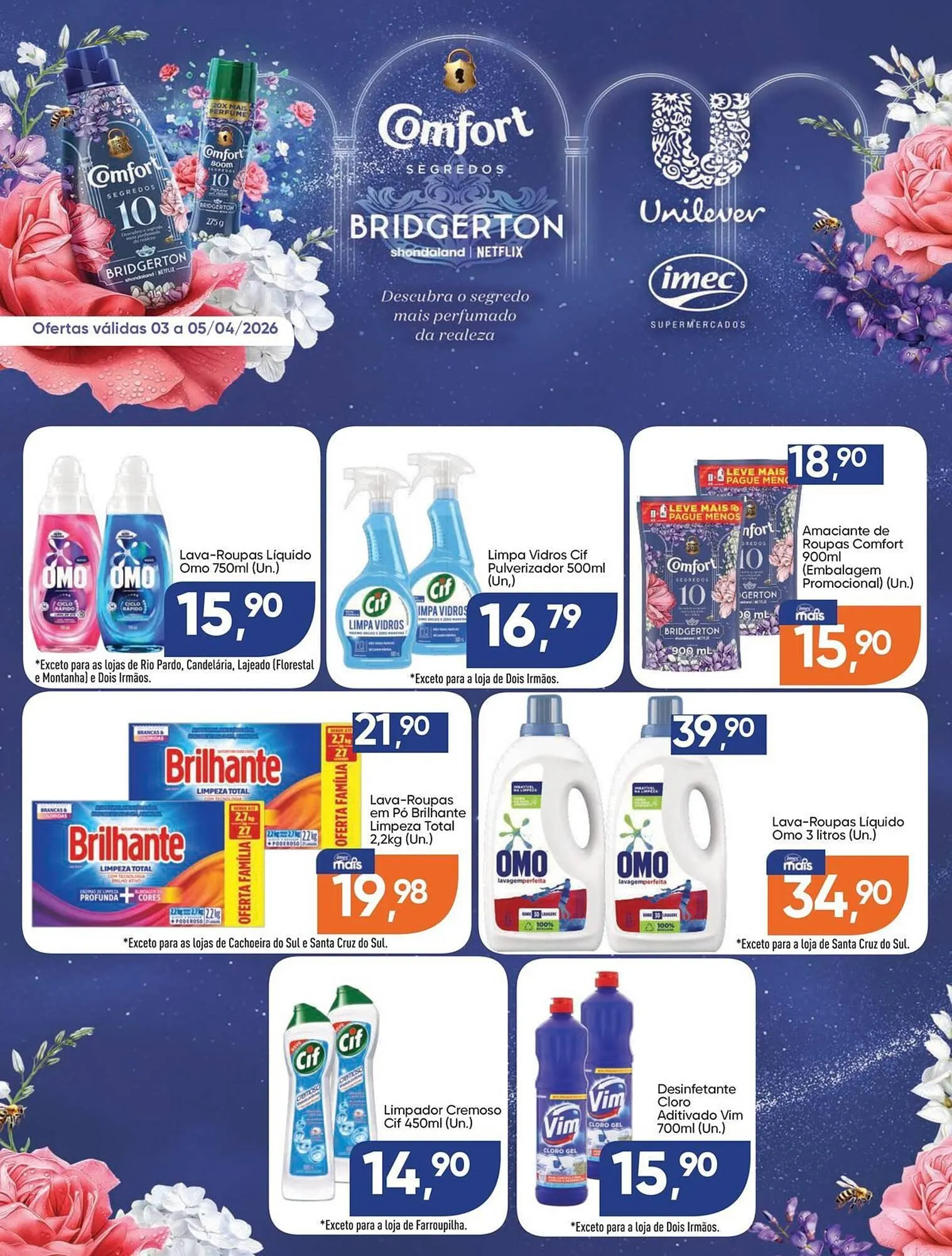 Encarte de Catálogo Imec Supermercados 3 de abril até 5 de abril 2026 - Pagina 1