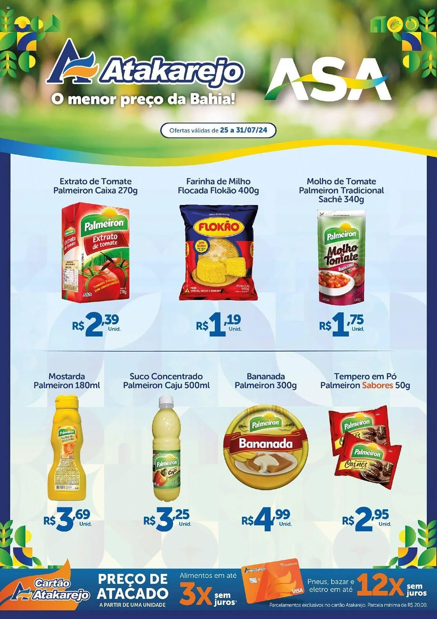 Encarte de Catálogo Atakarejo 25 de julho até 31 de julho 2024 - Pagina 1