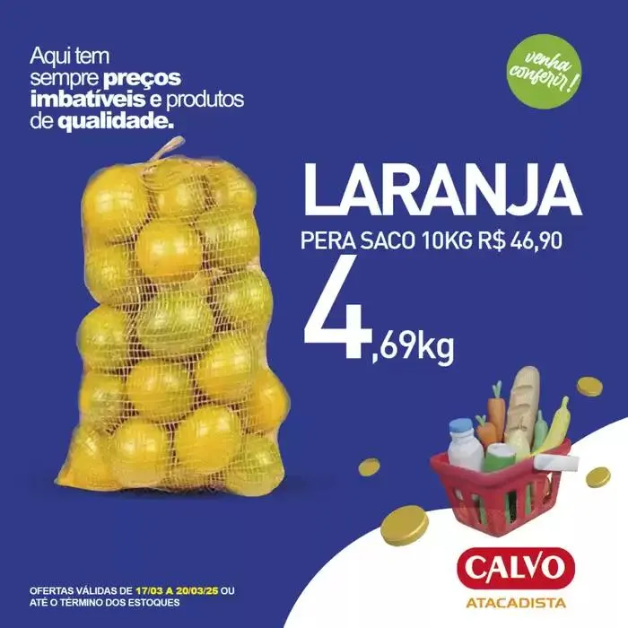 Encarte de Encarte Calvo Atacadista 17 de março até 20 de março 2025 - Pagina 3