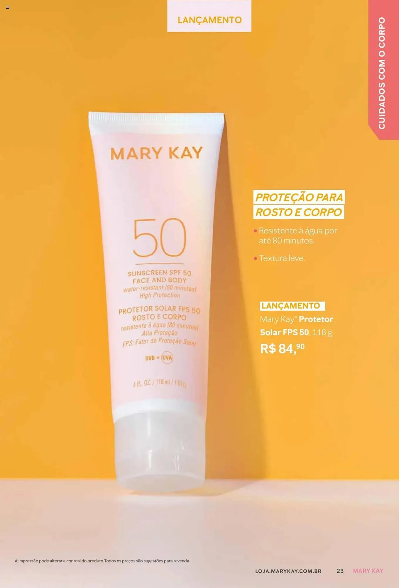 Encarte de Revista Mary Kay 1 de outubro até 1 de novembro 2025 - Pagina 23