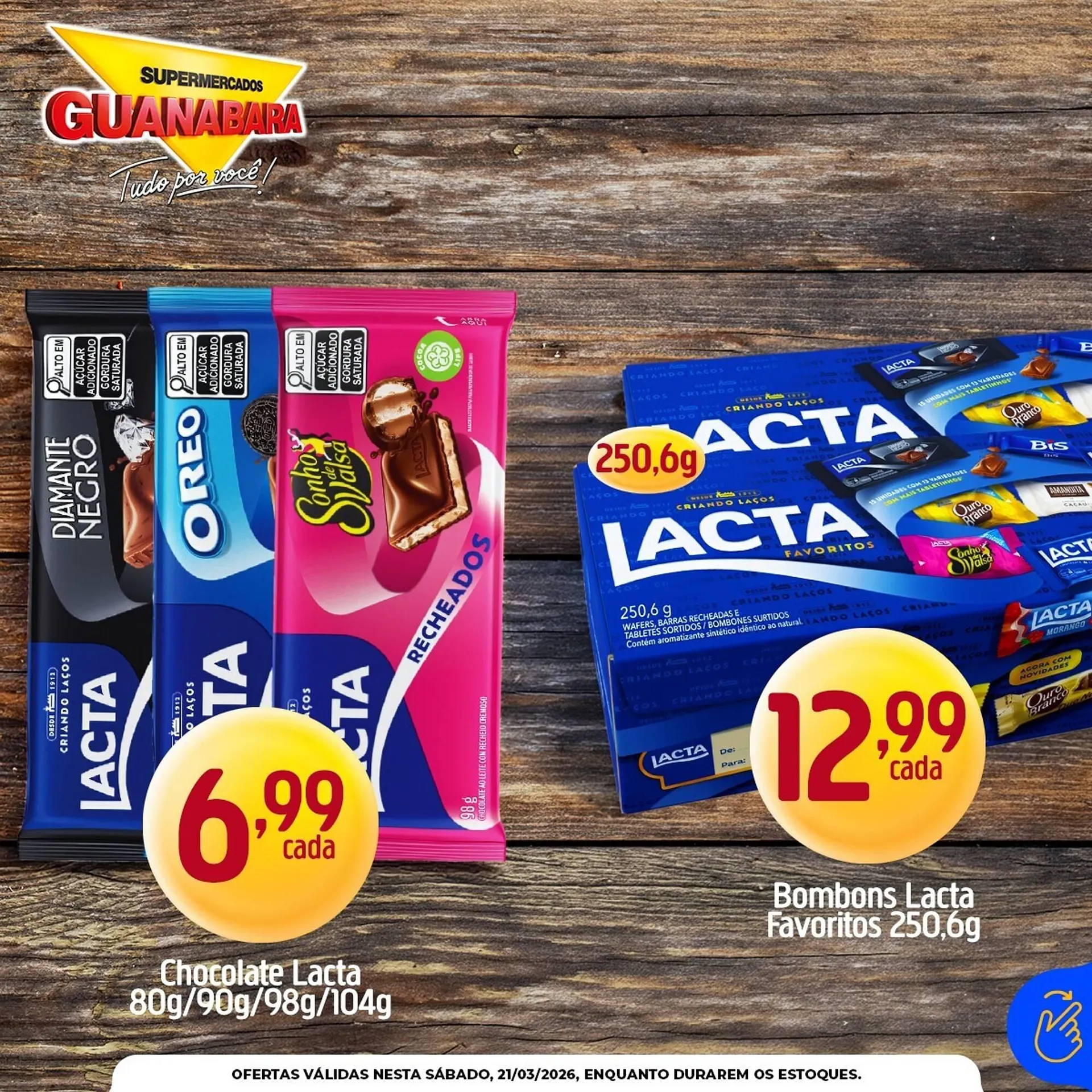 Encarte de Encarte Supermercados Guanabara 21 de março até 21 de março 2026 - Pagina 1