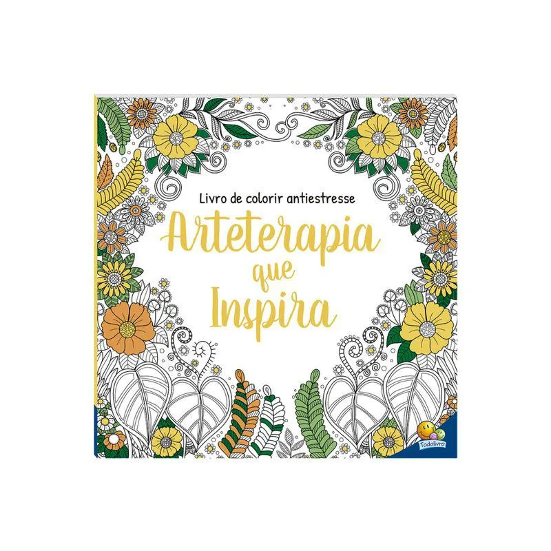 Livro Antiestresse Arteterapia Que Inspira - Todolivro
