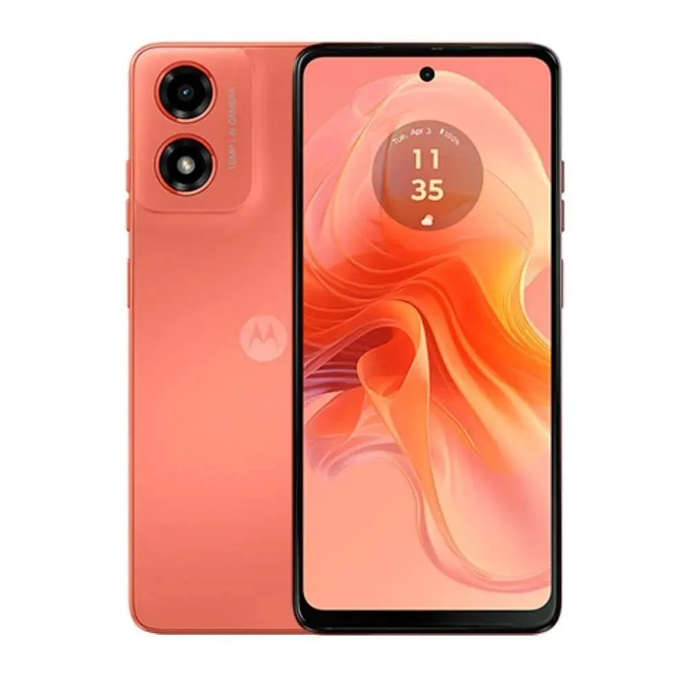 Smartphone Motorola Moto G04s 128Gb 8Gb Ram Boost Ai Camera 50 Mp Fps - Coral