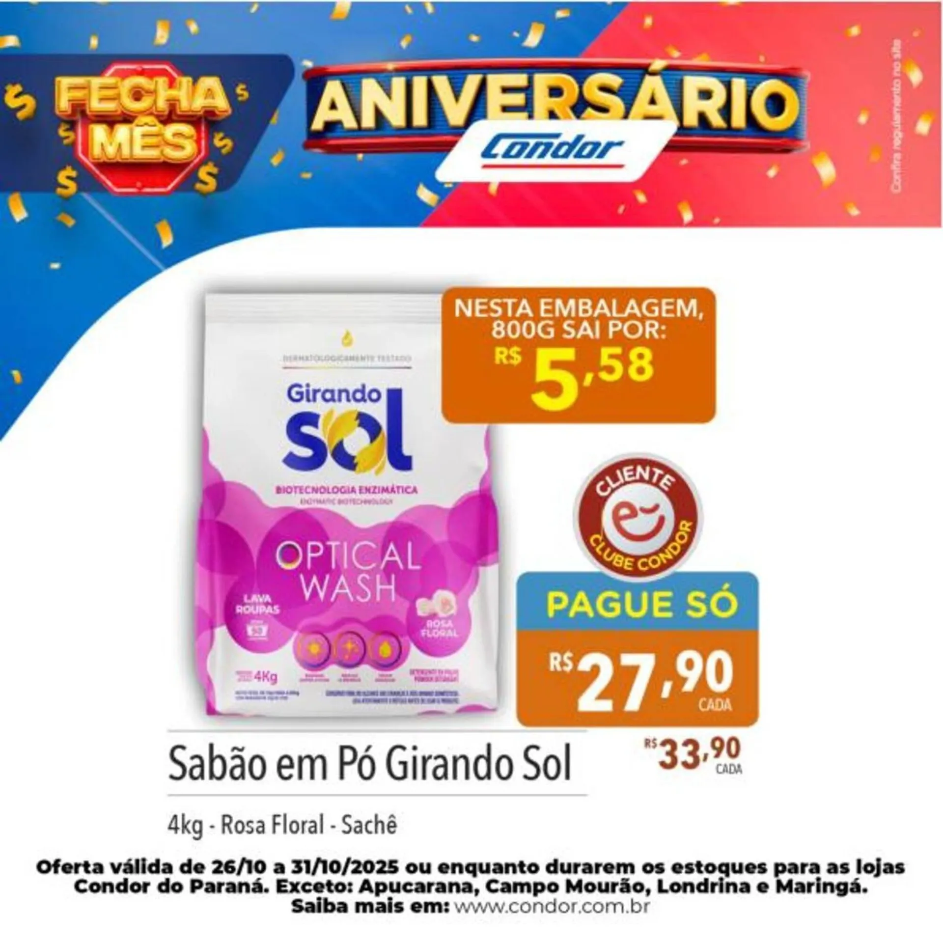 Encarte de Catálogo Supermercados Condor 28 de outubro até 31 de outubro 2025 - Pagina 6