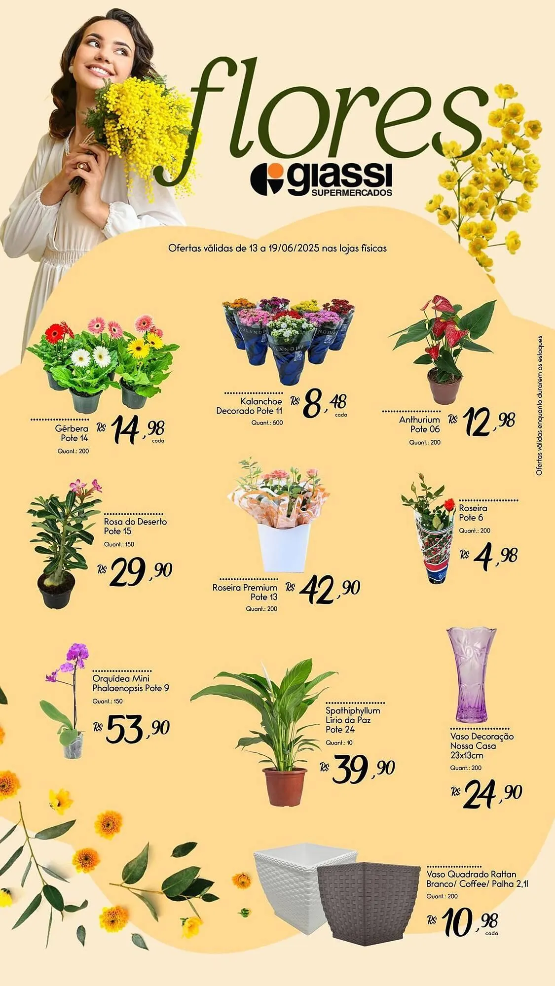 Encarte de Catálogo Giassi Supermercados 13 de junho até 19 de junho 2025 - Pagina 1