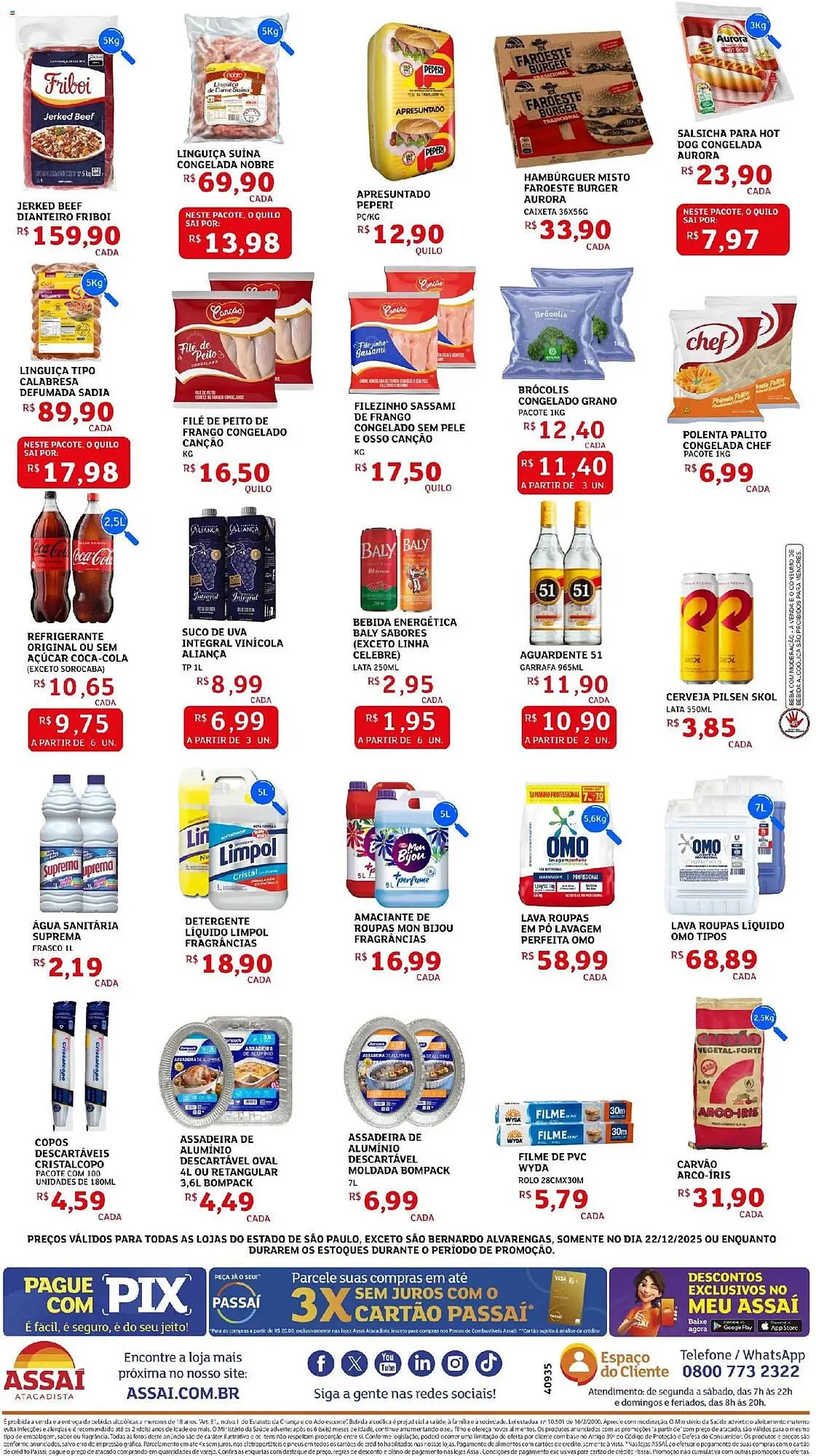 Encarte de Encarte Assaí Atacadista 22 de dezembro até 22 de dezembro 2025 - Pagina 2