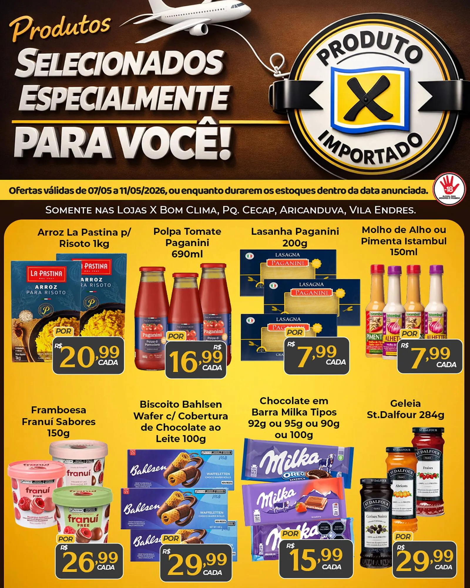 Encarte de Folheto X Supermercados 7 de maio até 11 de maio 2026 - Pagina 2