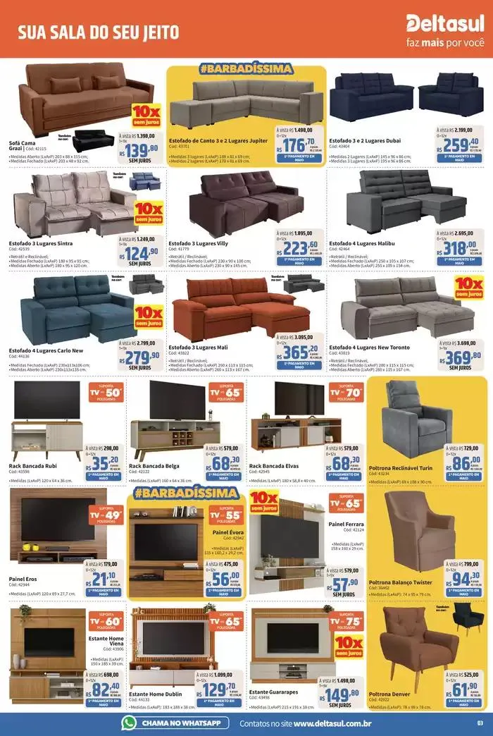 Encarte de O SUPER MARÇO CONTINUA! 3 de março até 31 de março 2025 - Pagina 3