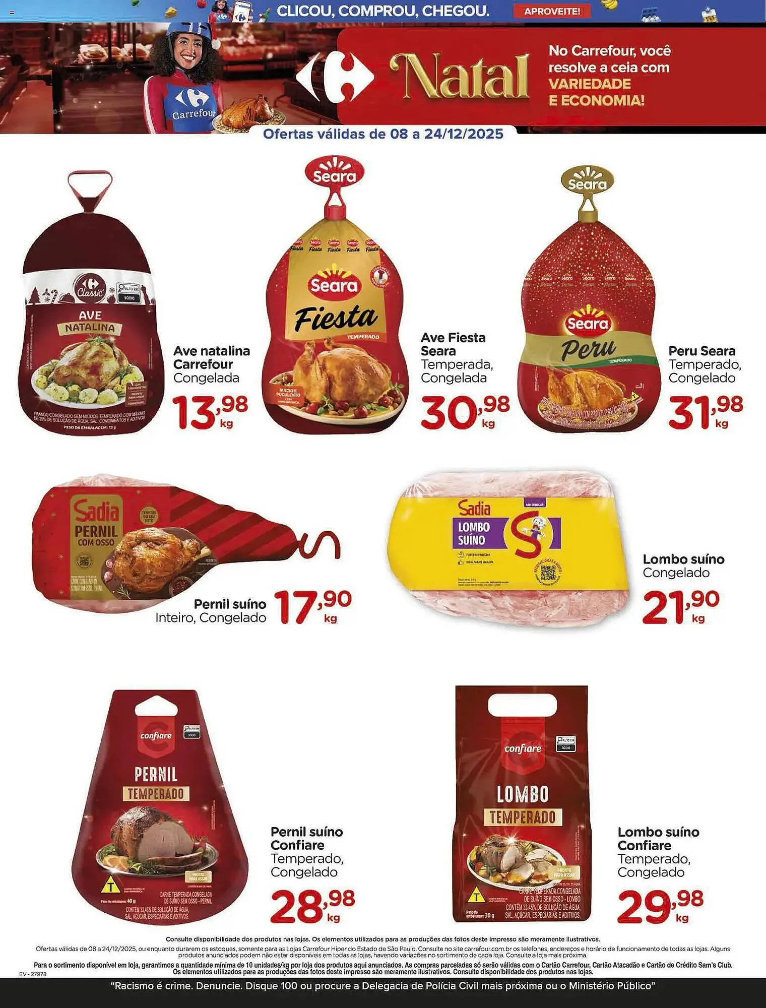 Encarte de Folheto Carrefour 8 de dezembro até 24 de dezembro 2025 - Pagina 17