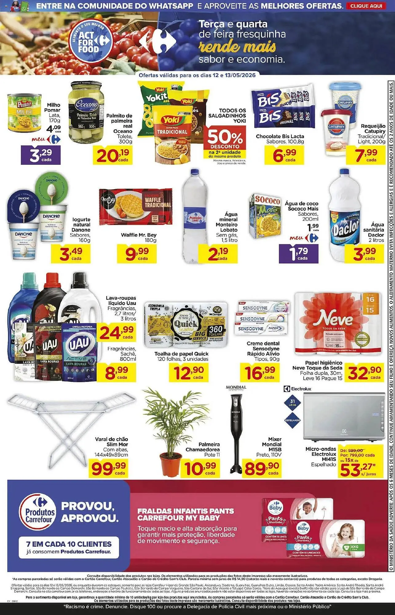 Encarte de Folheto Carrefour 12 de maio até 13 de maio 2026 - Pagina 3