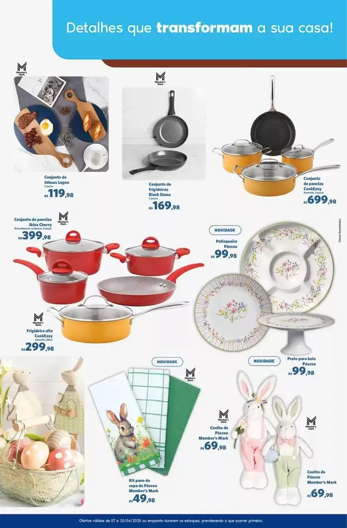 Encarte de OFERTAS PASCOA FASE 3 7 de abril até 20 de abril 2025 - Pagina 10
