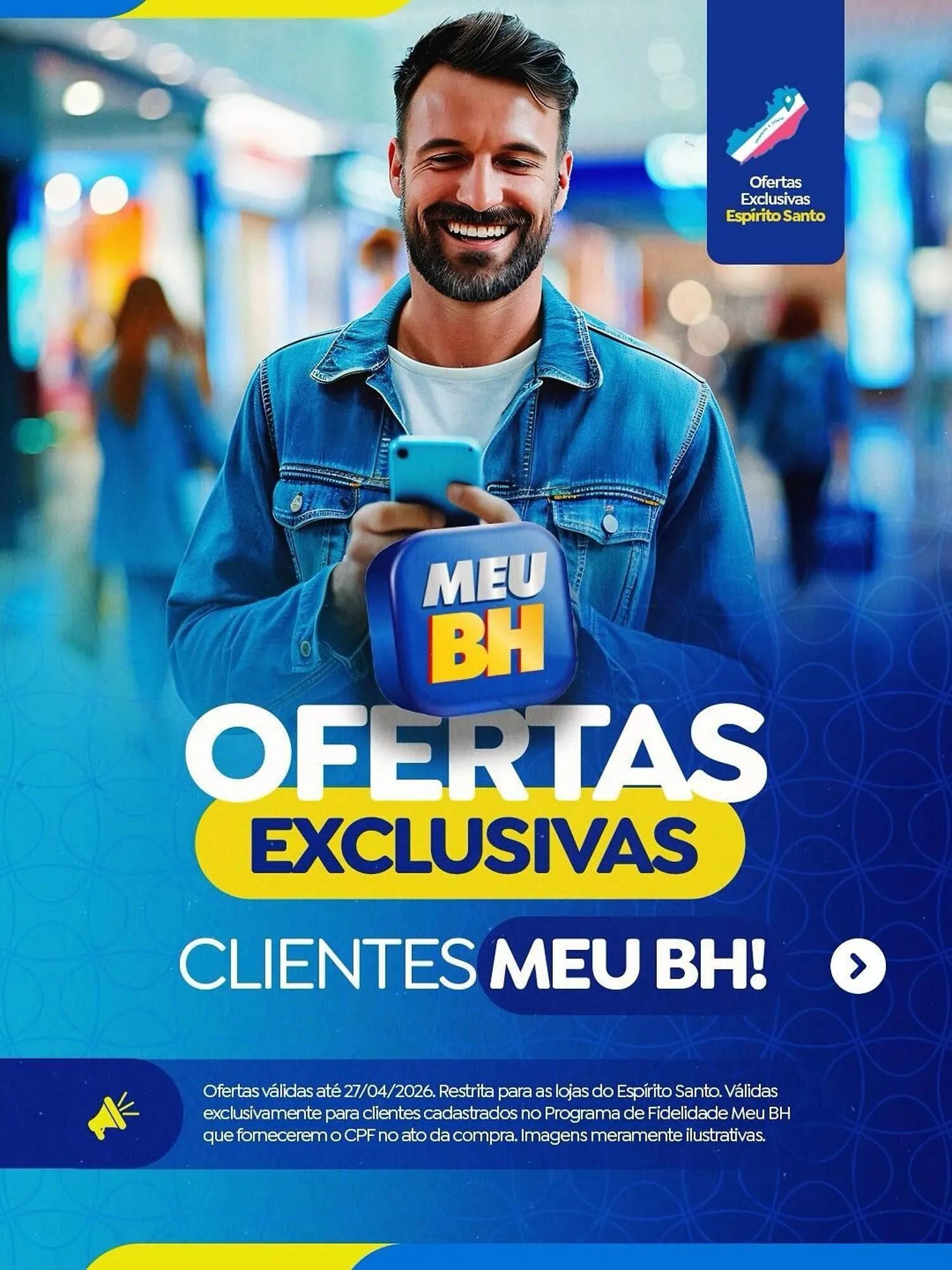 Encarte de Folheto Supermercados BH 9 de abril até 27 de abril 2026 - Pagina 1