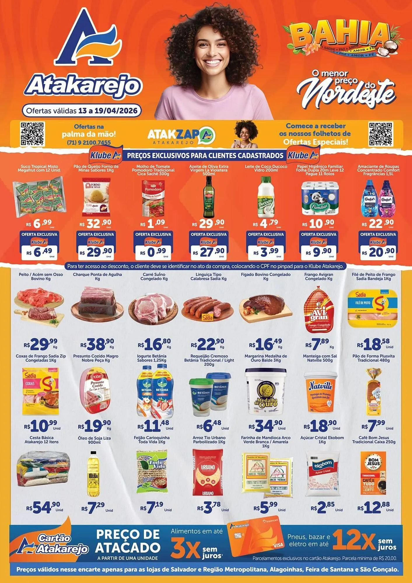 Encarte de Encarte Atakarejo 13 de abril até 19 de abril 2026 - Pagina 1