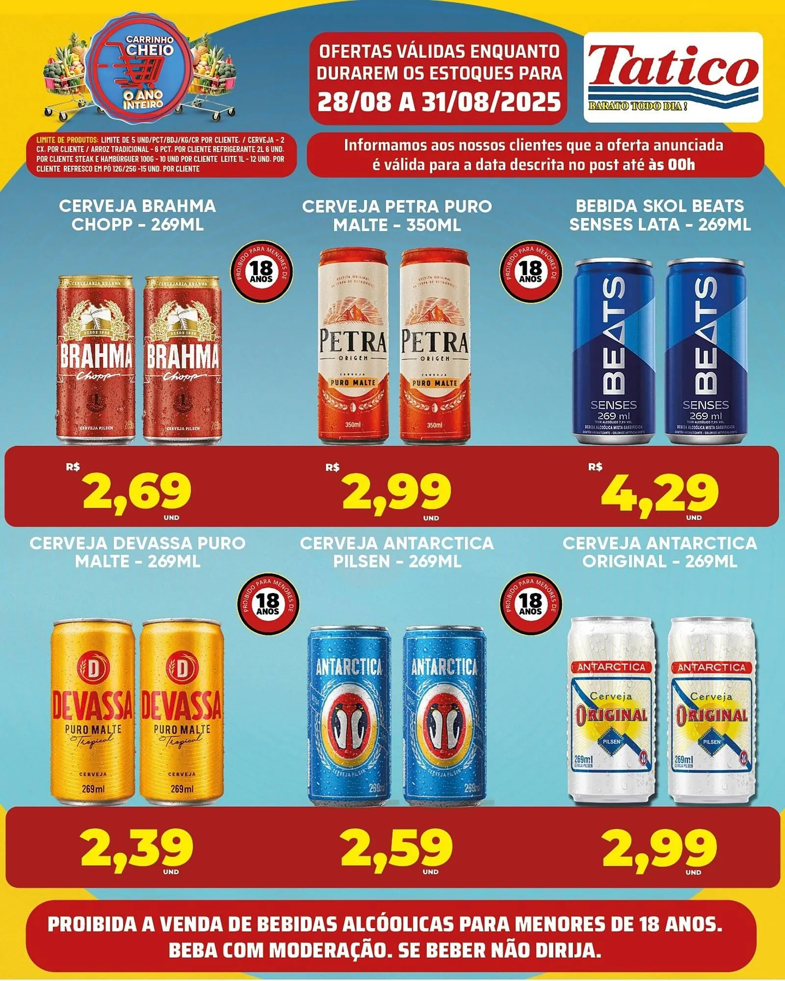 Encarte de Catálogo Tatico 28 de agosto até 31 de agosto 2025 - Pagina 5