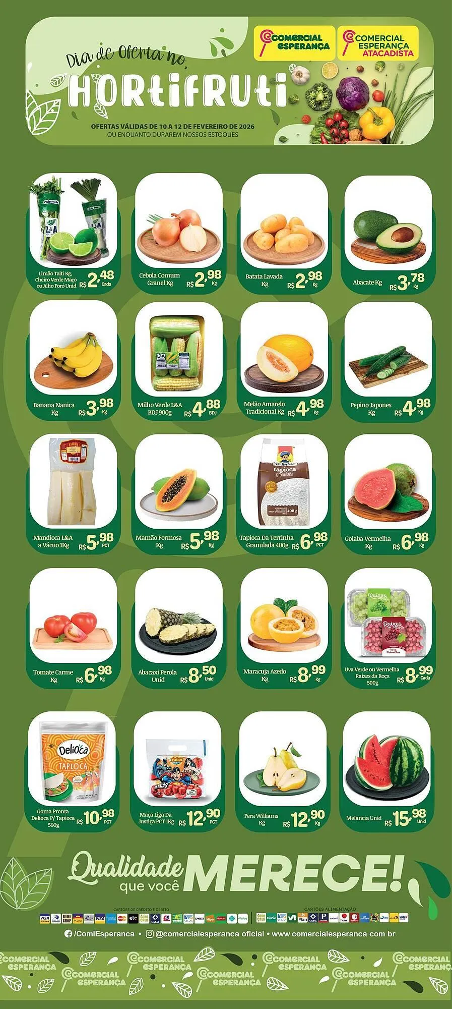 Folheto Comercial Esperança - 1