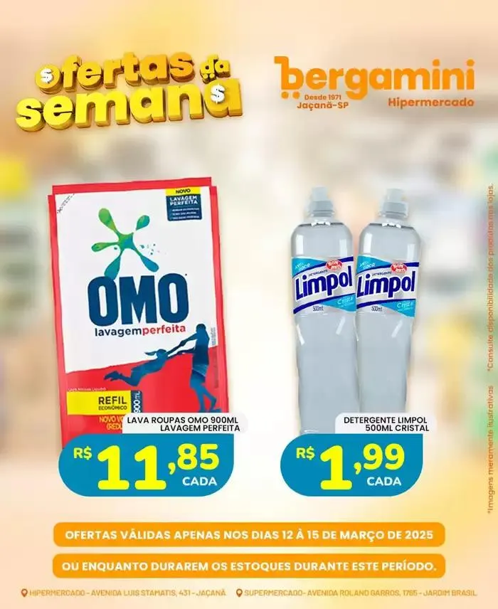 Encarte de Encarte Supermercado Bergamini 12 de março até 15 de março 2025 - Pagina 2