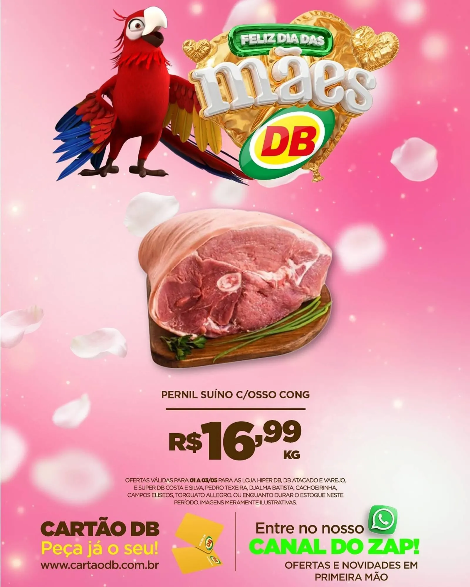 Encarte de Catálogo DB Supermercados 1 de maio até 3 de maio 2026 - Pagina 3