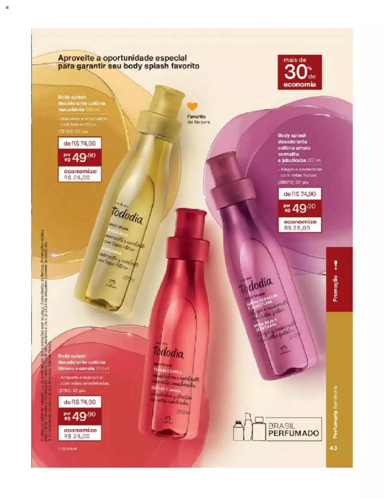 Encarte de Natura - Ciclo 02/2024 1 de fevereiro até 3 de fevereiro 2024 - Pagina 43