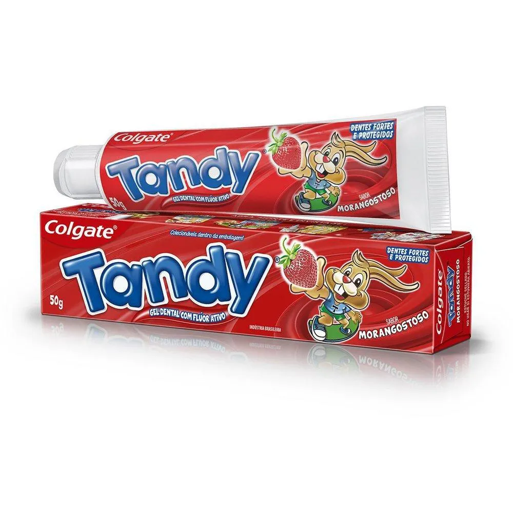 Creme Dental Infantil Colgate Tandy Morangostoso 50g