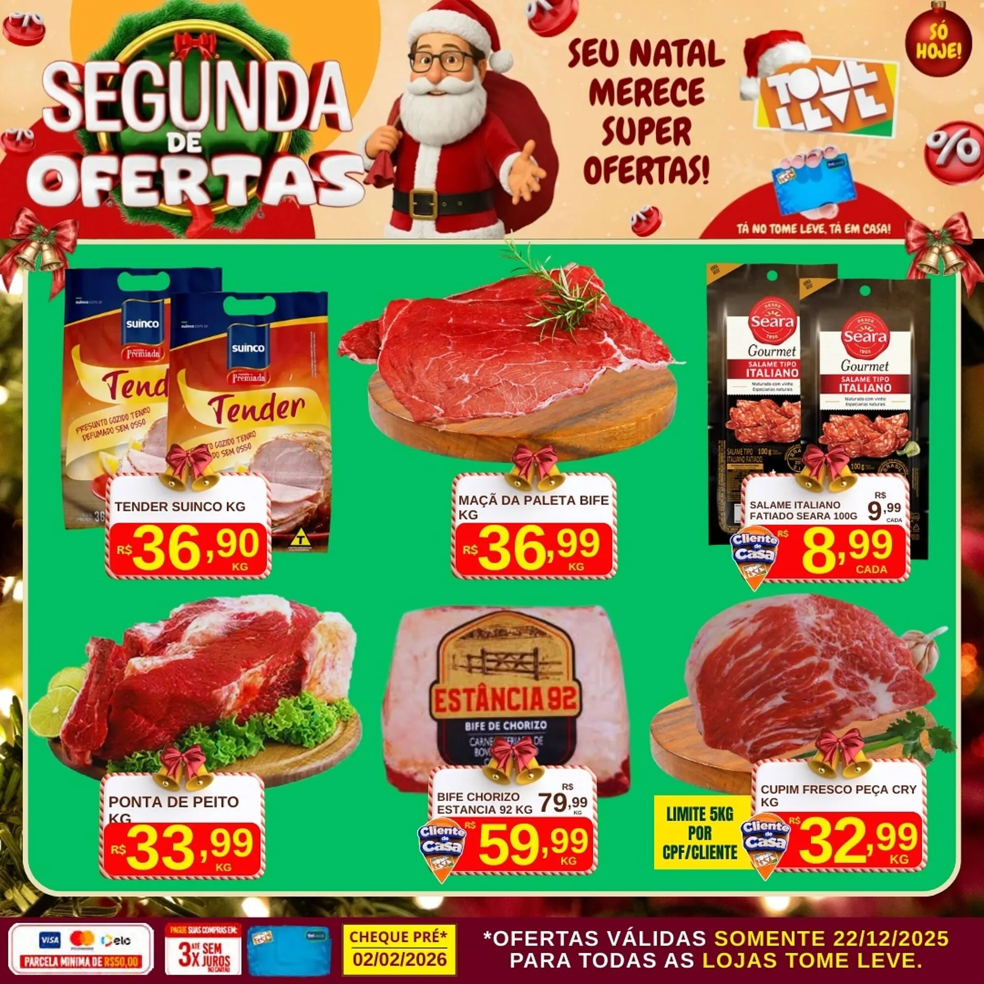 Encarte de Catálogo Tome Leve 22 de dezembro até 2 de janeiro 2026 - Pagina 2