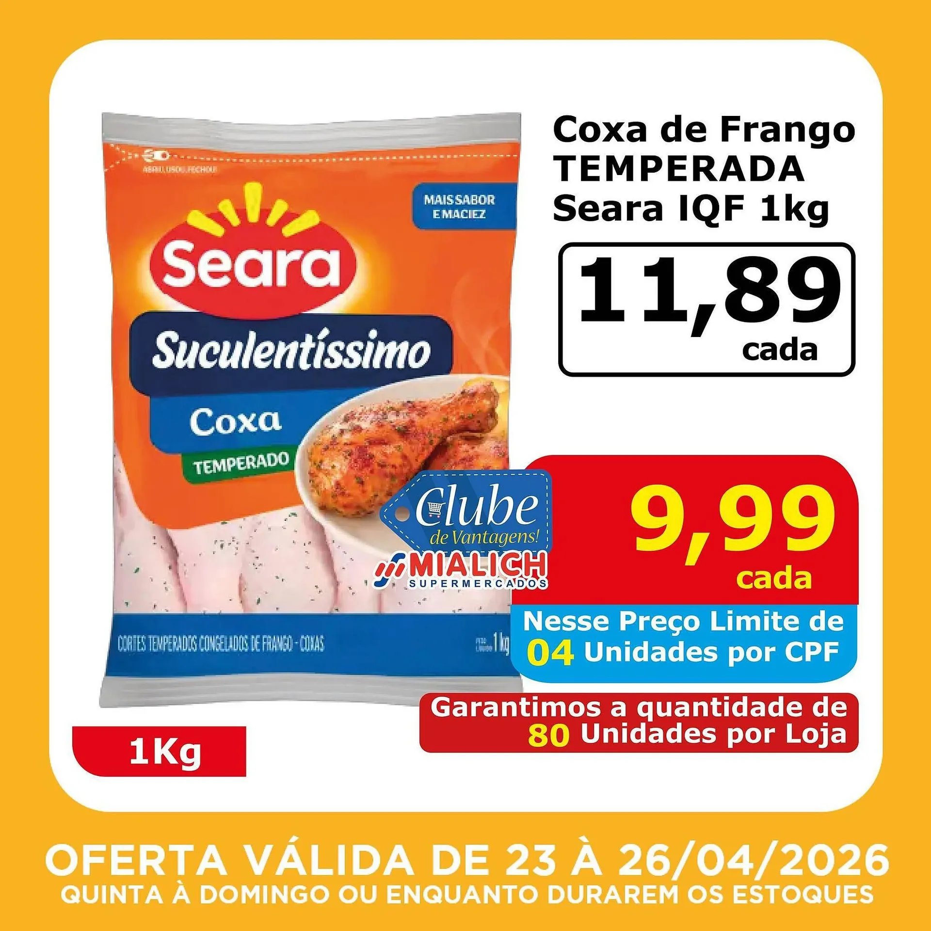 Encarte de Catálogo Mialich Supermercados 23 de abril até 26 de abril 2026 - Pagina 5