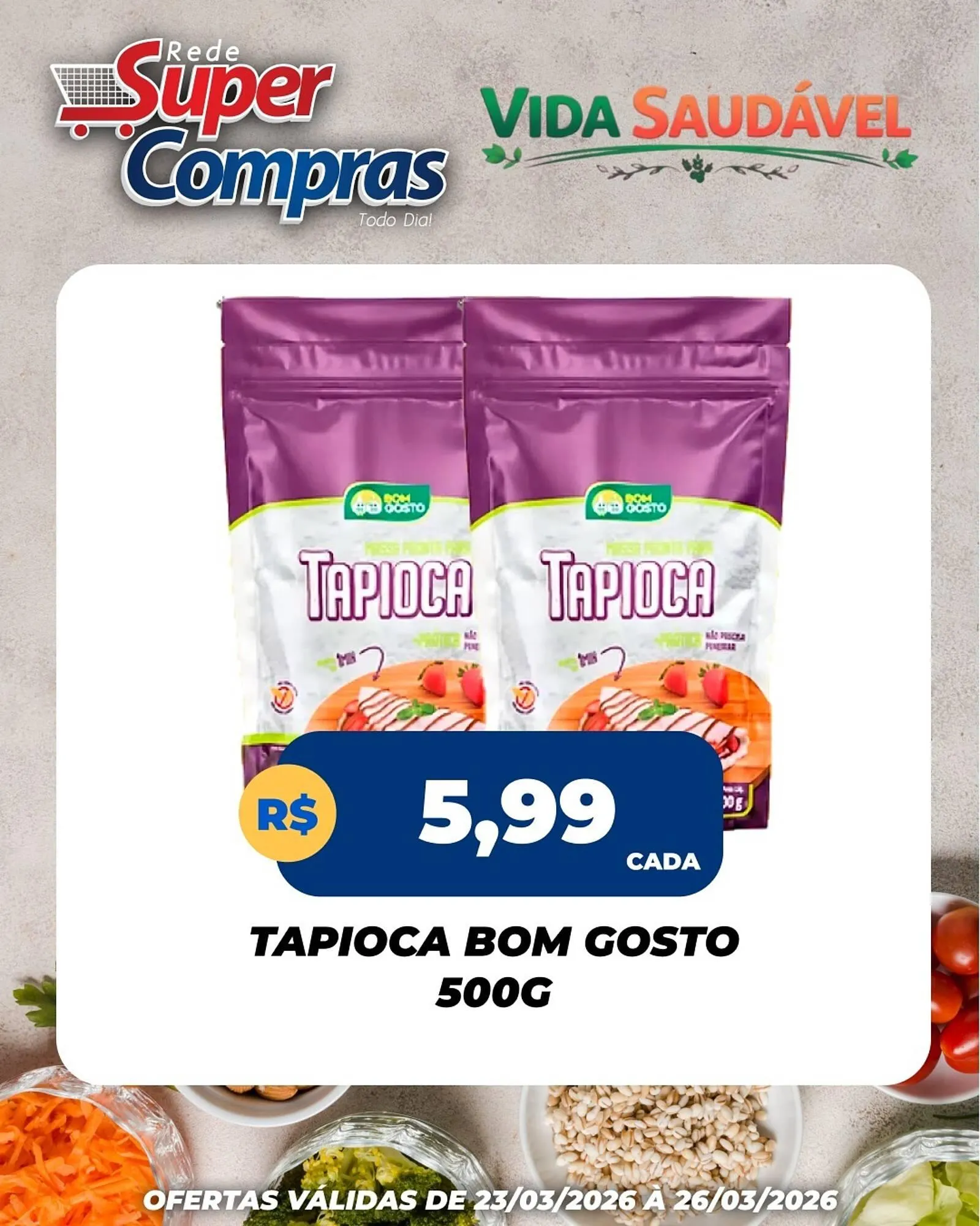 Encarte de Encarte Rede Super Compras 23 de março até 26 de março 2026 - Pagina 5
