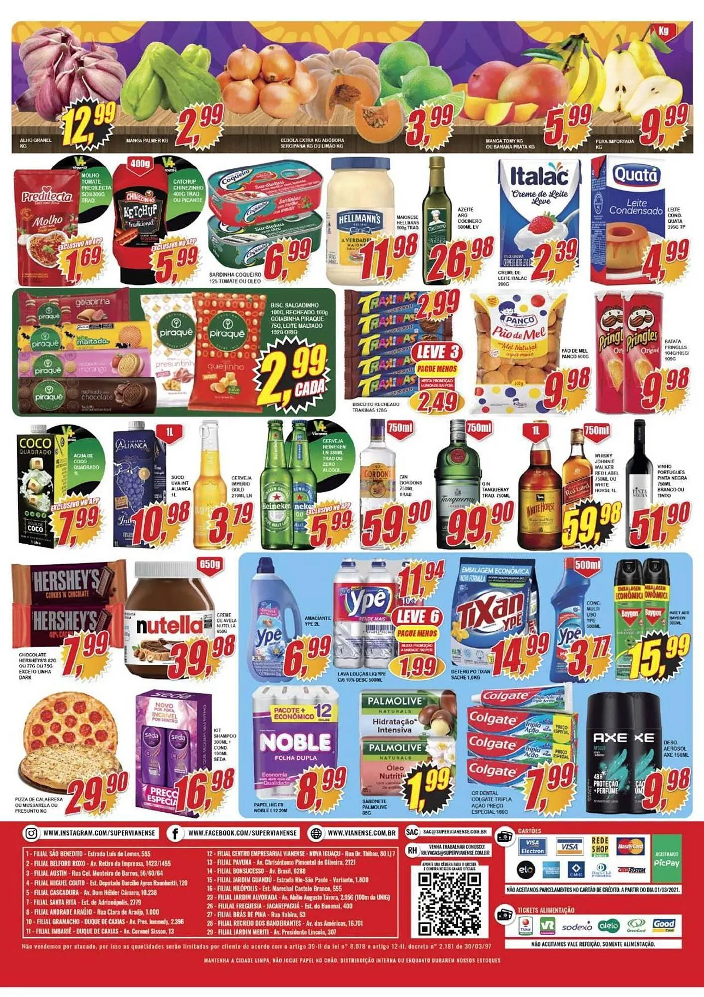 Encarte de Encarte Vianense Supermercados 18 de março até 19 de março 2026 - Pagina 2
